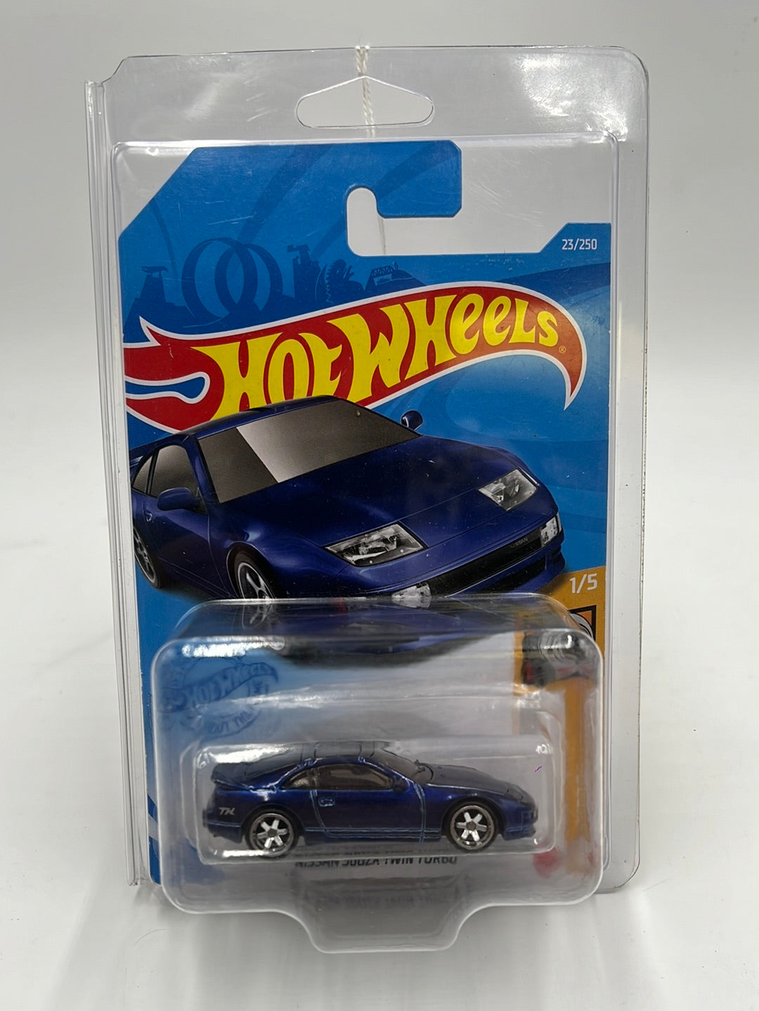 Hot Wheels 2021 Super Treasure Hunt Nissan 30ZX Twin Turbo #23 w/protector