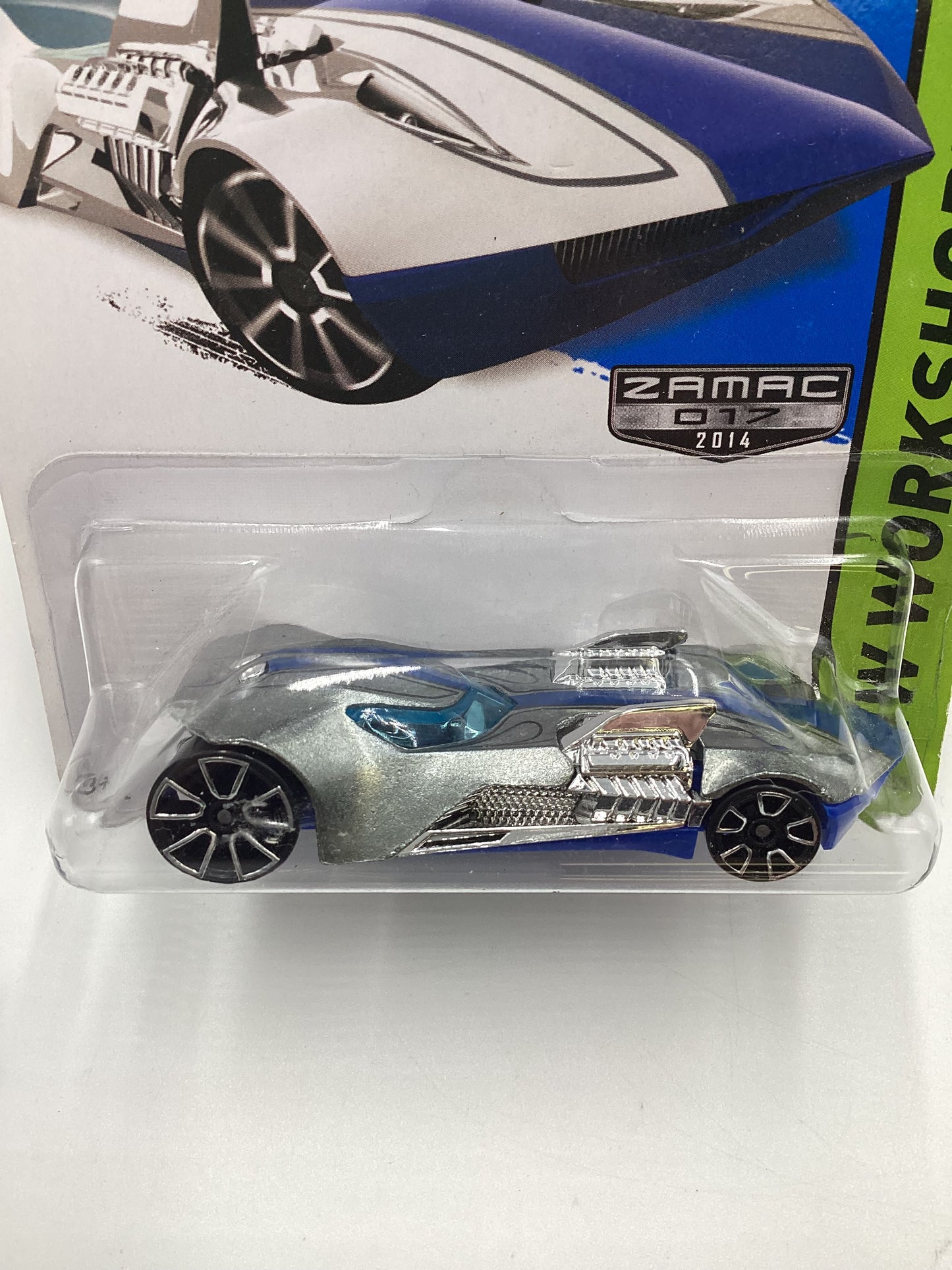 2014 Hot Wheels Walmart Exclusive Zamac 017 #226 Twin Mill III 143D