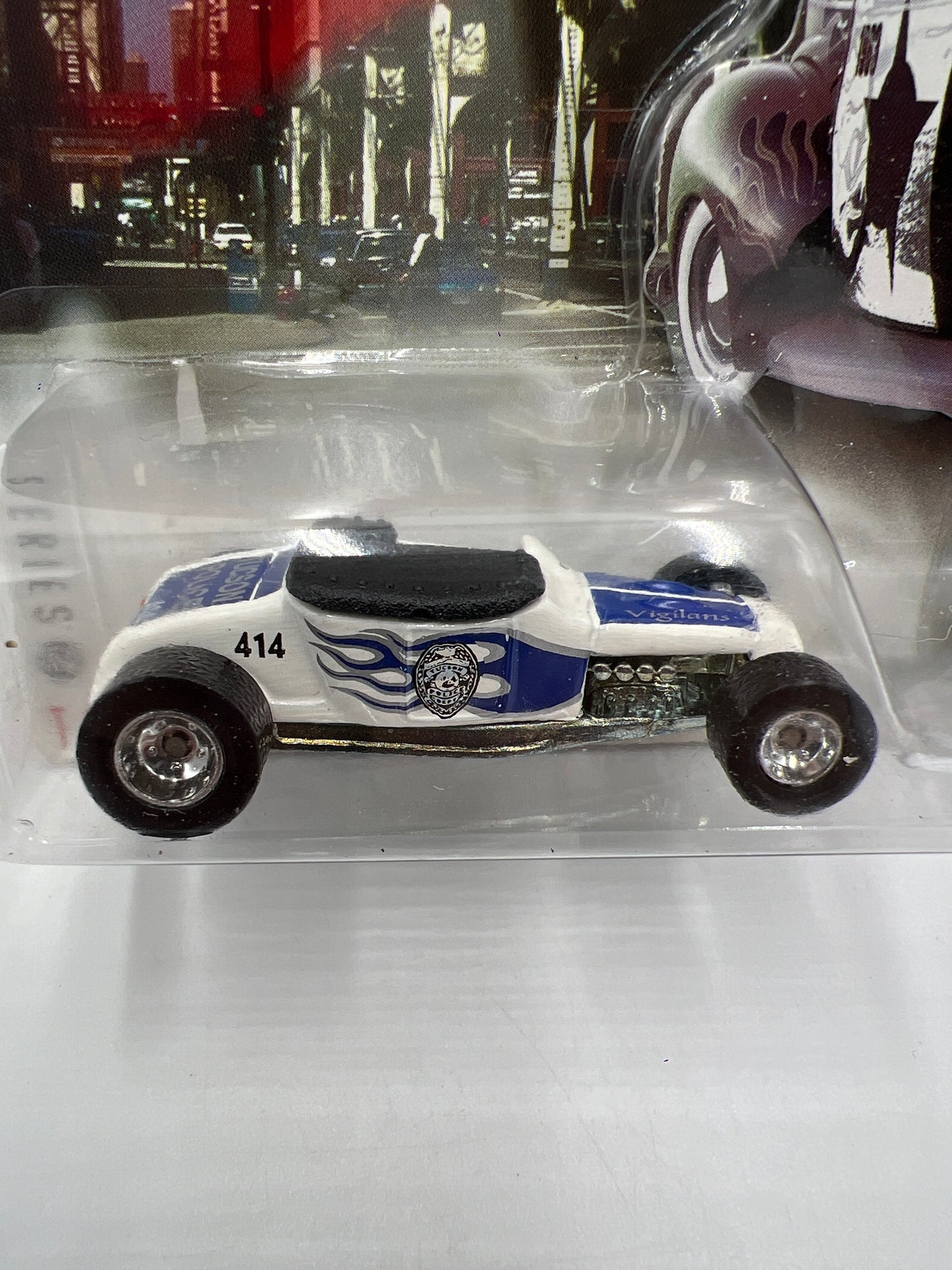 Hot Wheels Cop Rods Series 2 Tucson AZ Track T W/Real Riders SR