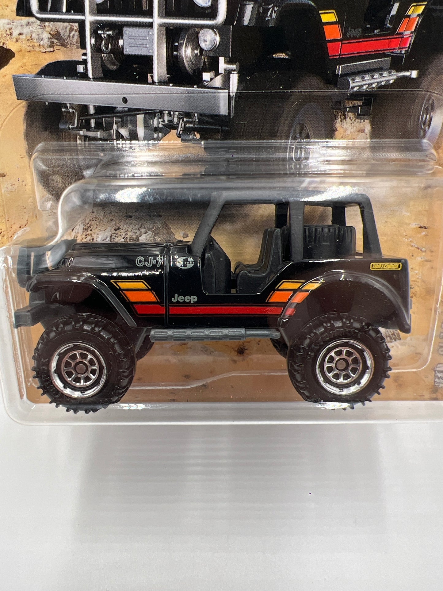 Matchbox Jeep Series Jeep CJ-7 4x4 Black 157E