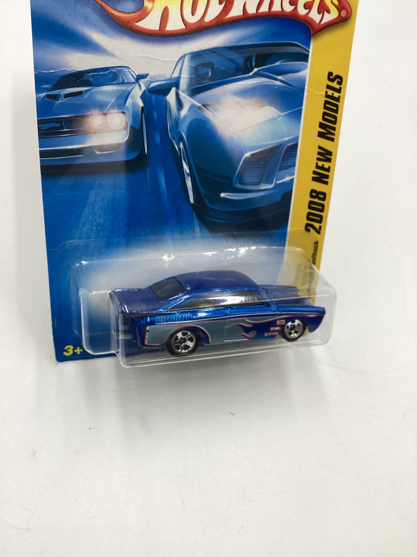 2008 Hot Wheels New Models #39 65 Volkswagen Fastback Blue Vein Center