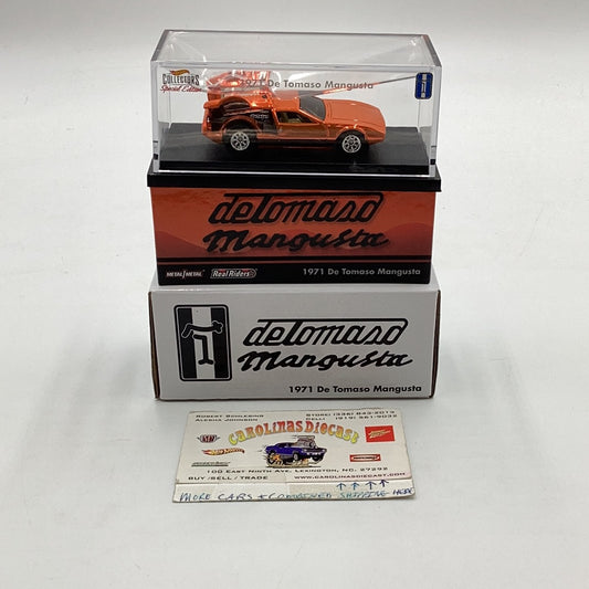 2021 RLC 1971 De Tomaso Mangusta Orange 14280/20000