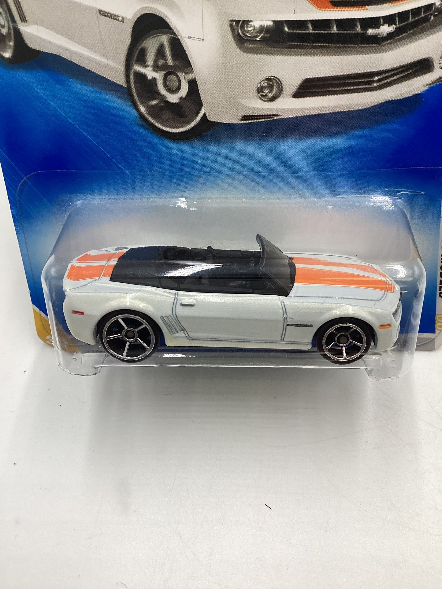 2008 Hot wheels New Models #37 Camaro Concept Convertible White 10H