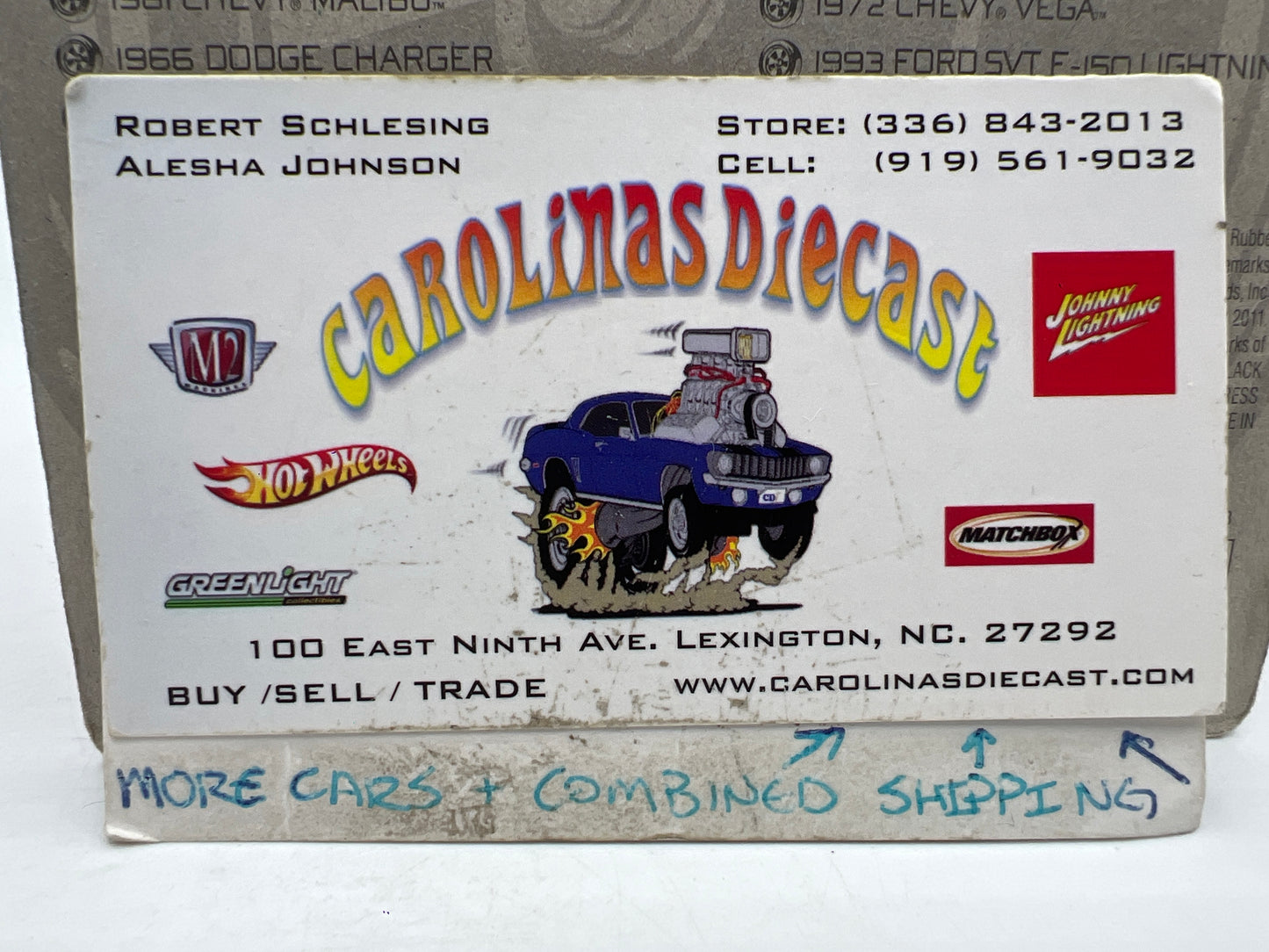 Johnny Lightning Small Card 1985 Chevy Citation X-11 Red