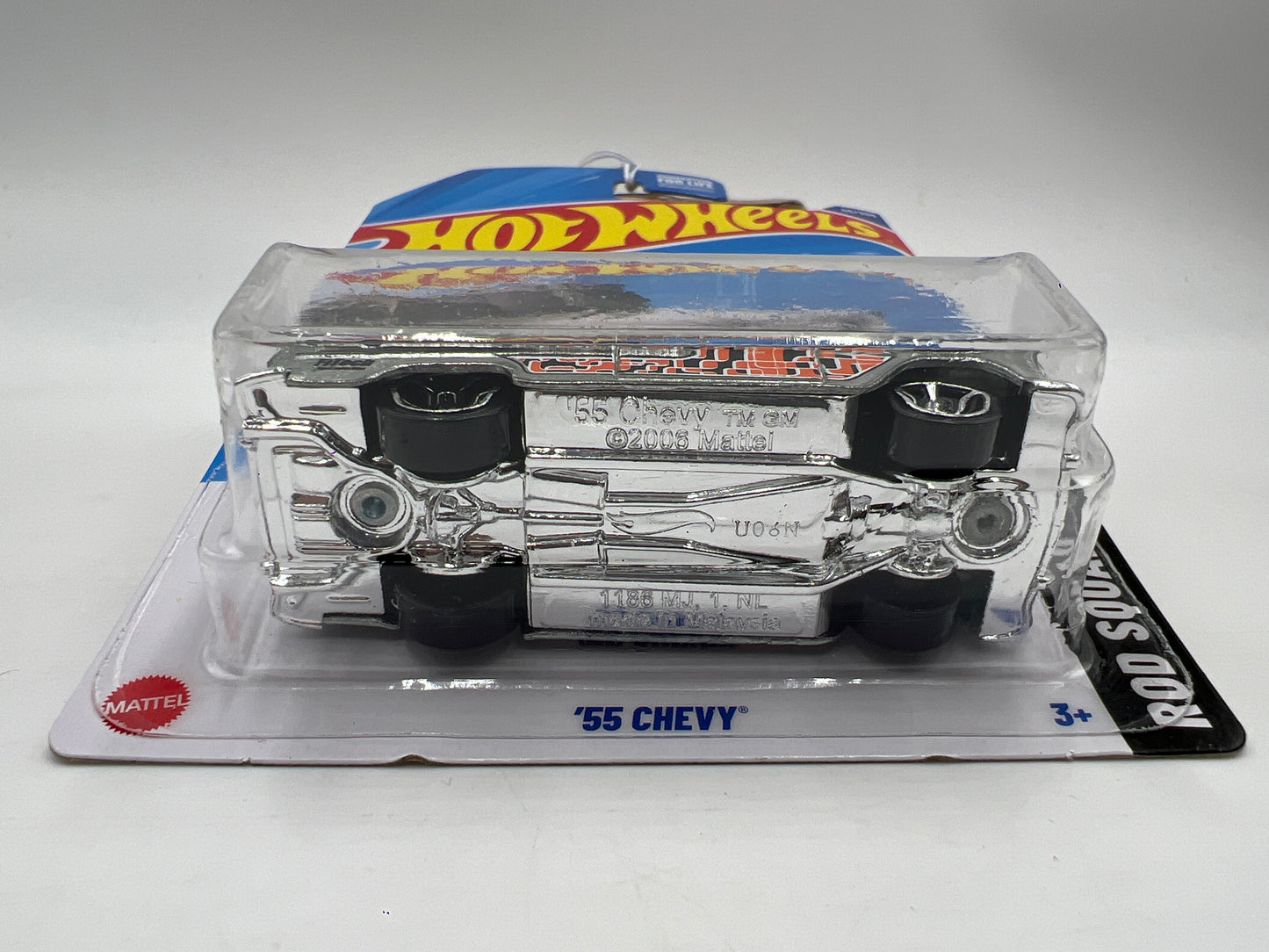 2025 Hot Wheels H Case Walmart Exclusive Zamac #6 Rod Squad #45 55 Chevy 146A