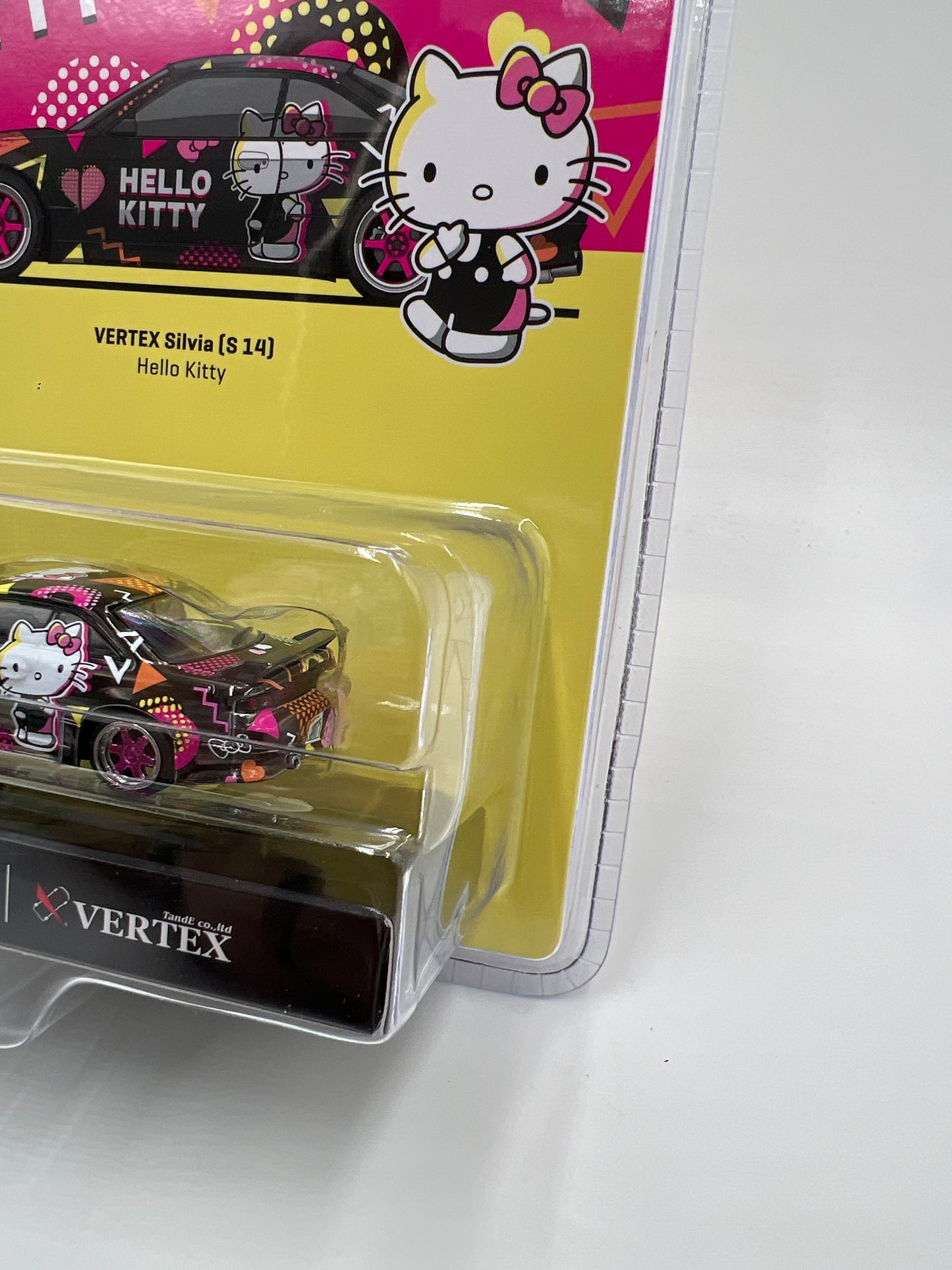 Tarmac Works Mijo Exclusives Vertex Nissan Silvia S14 Hello Kitty