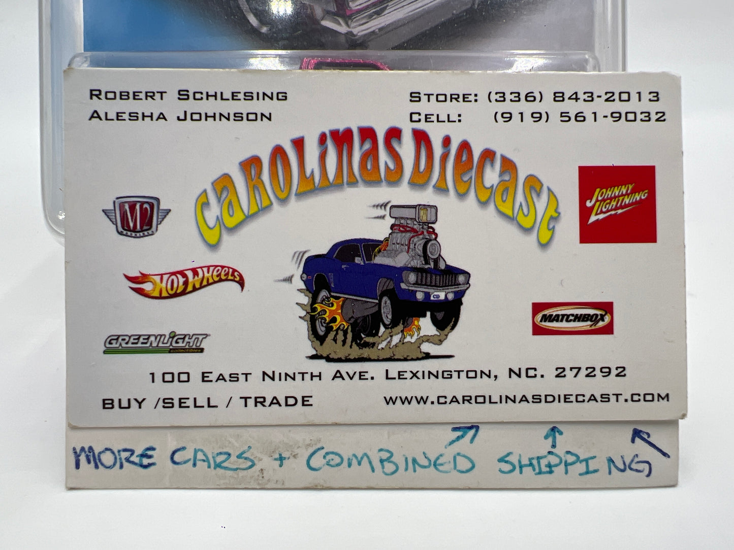 2021 Hot Wheels Legends Tour 83 Chevy Silverado Pink W/Protector