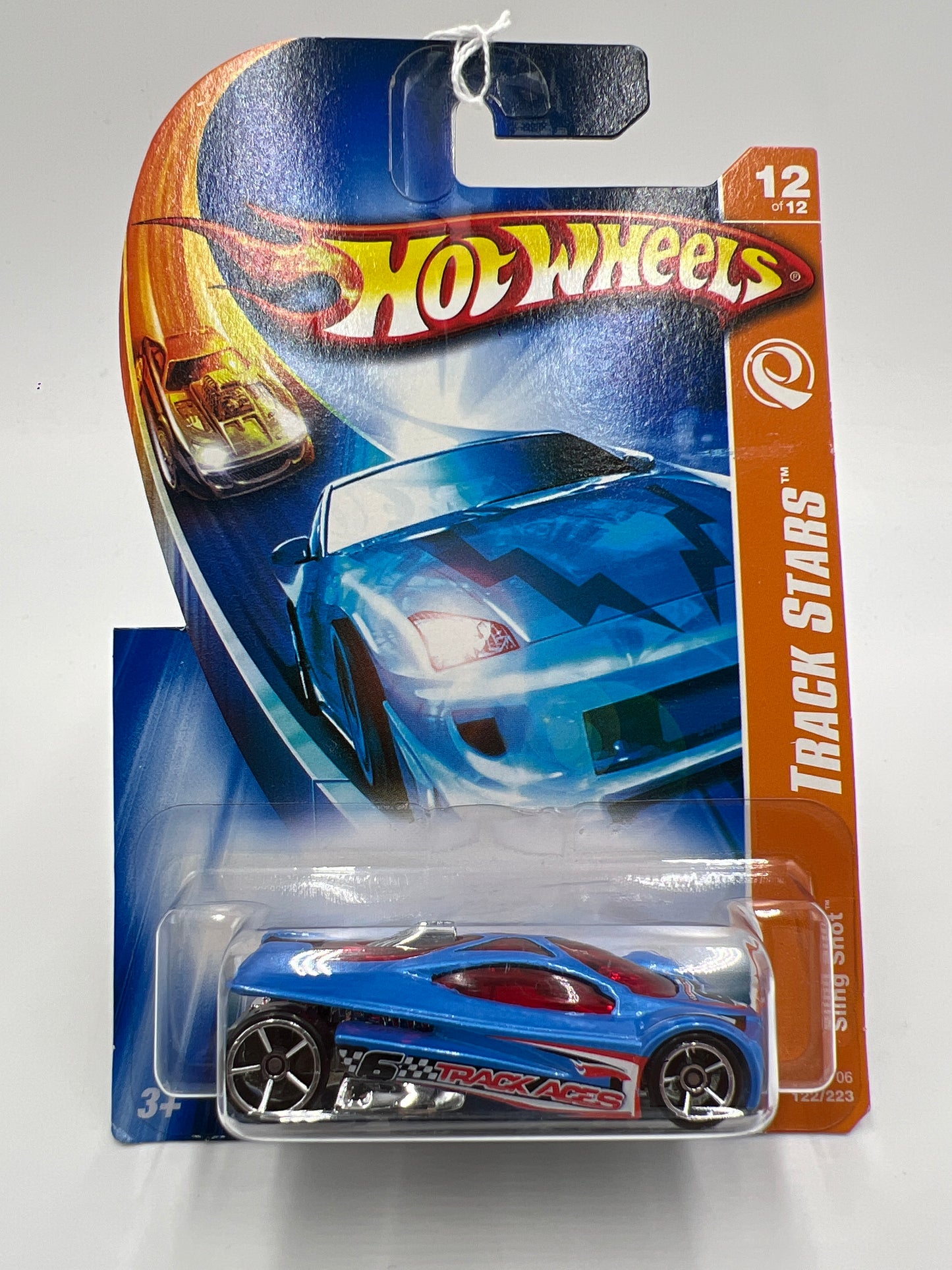 2006 Hot Wheels Track Stars #122 Sling Shot Blue 114B