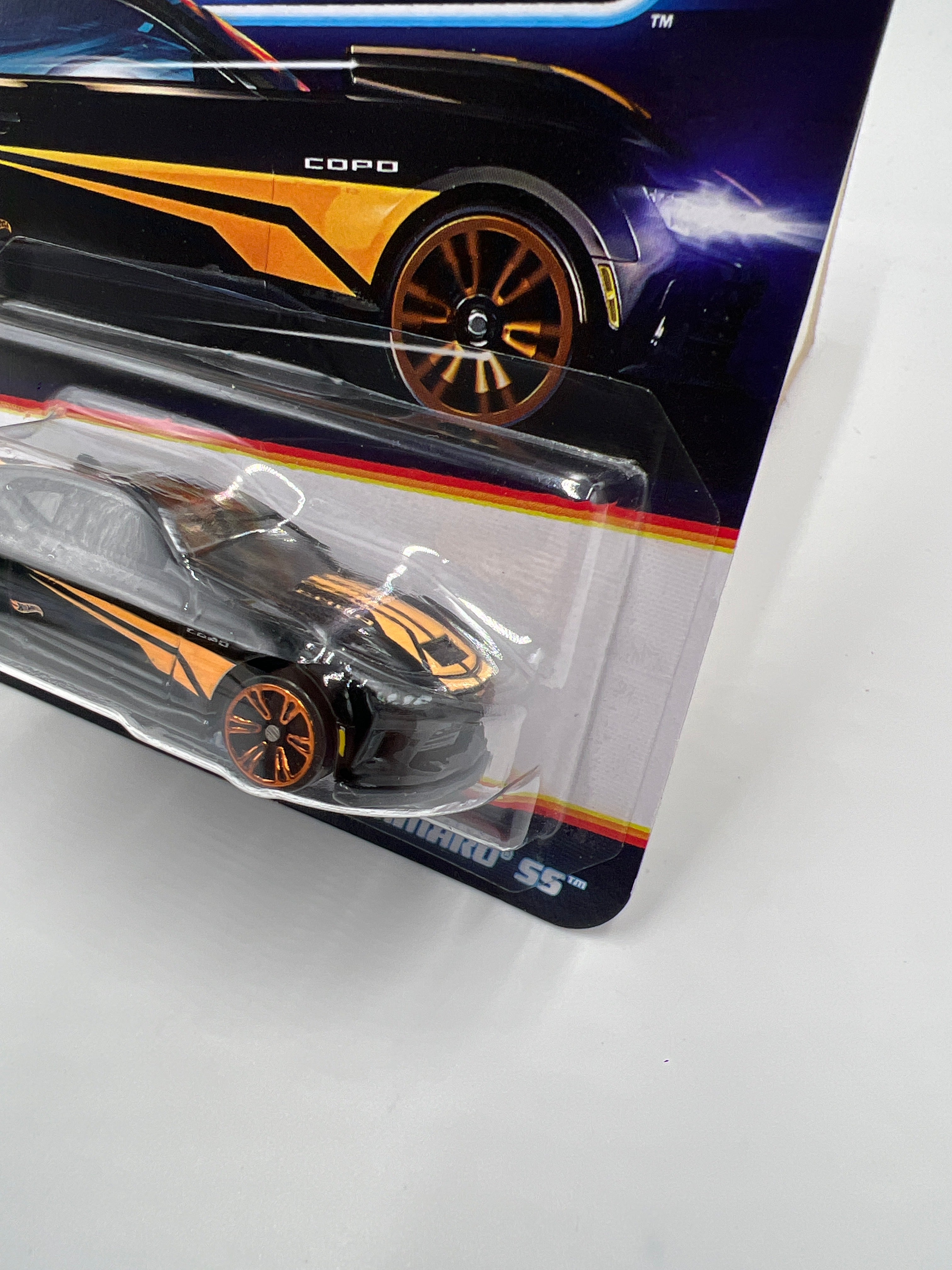 2025 Hot Wheels Neon Speeders #7 2018 Copo Camaro SS Black 158F