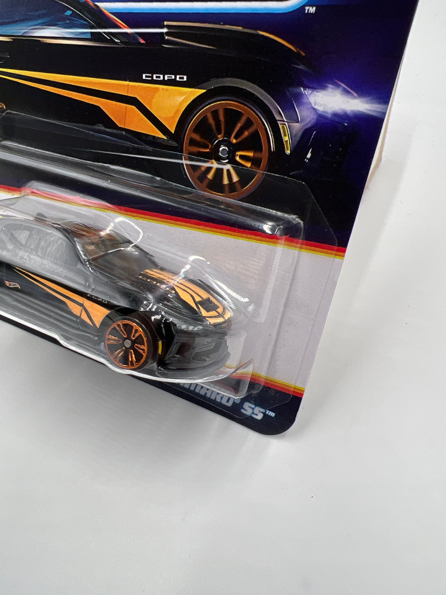 2025 Hot Wheels Neon Speeders #7 2018 Copo Camaro SS Black 158F