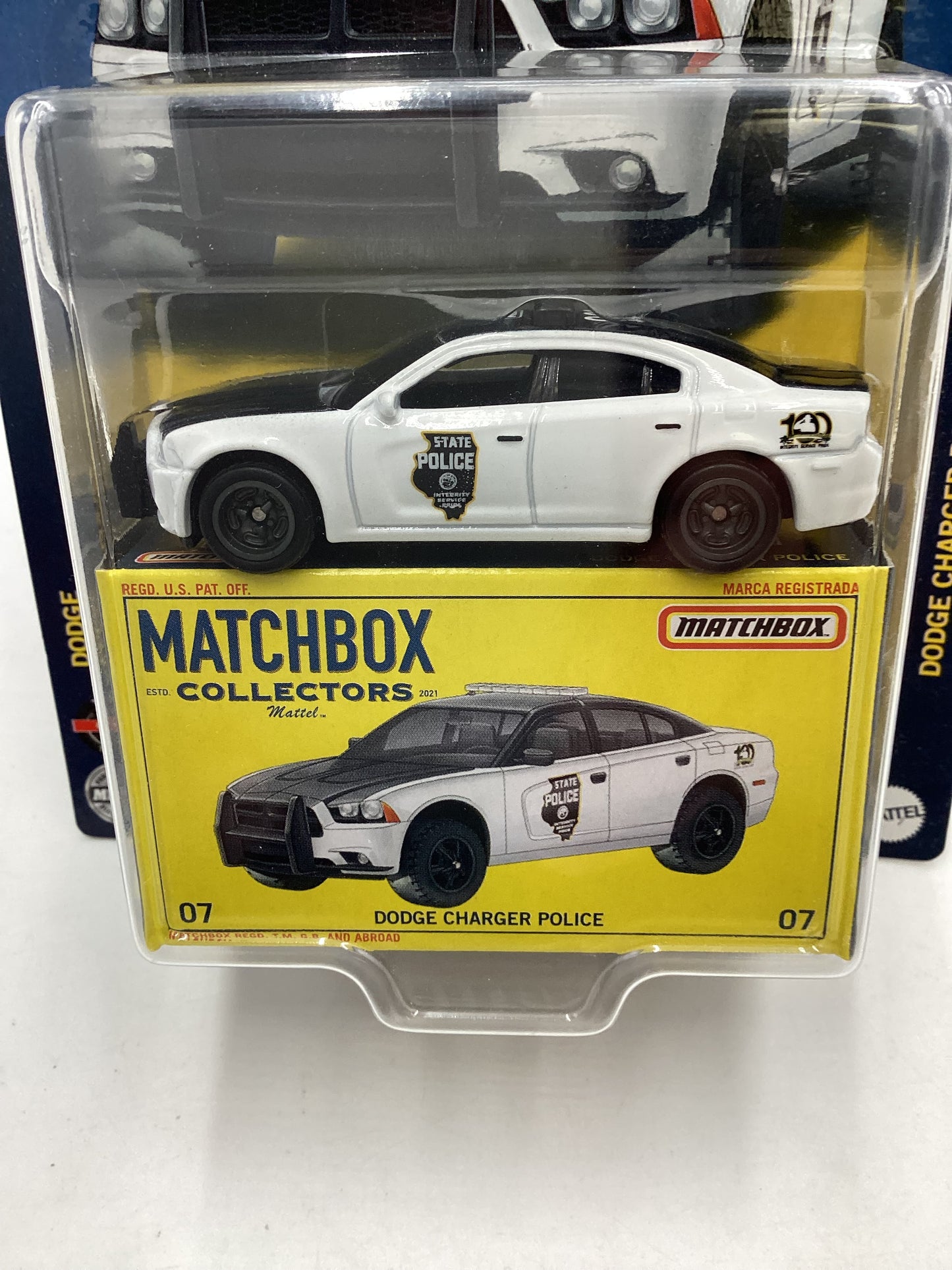 Matchbox Collectors 7/20 Dodge Charger Police 170A