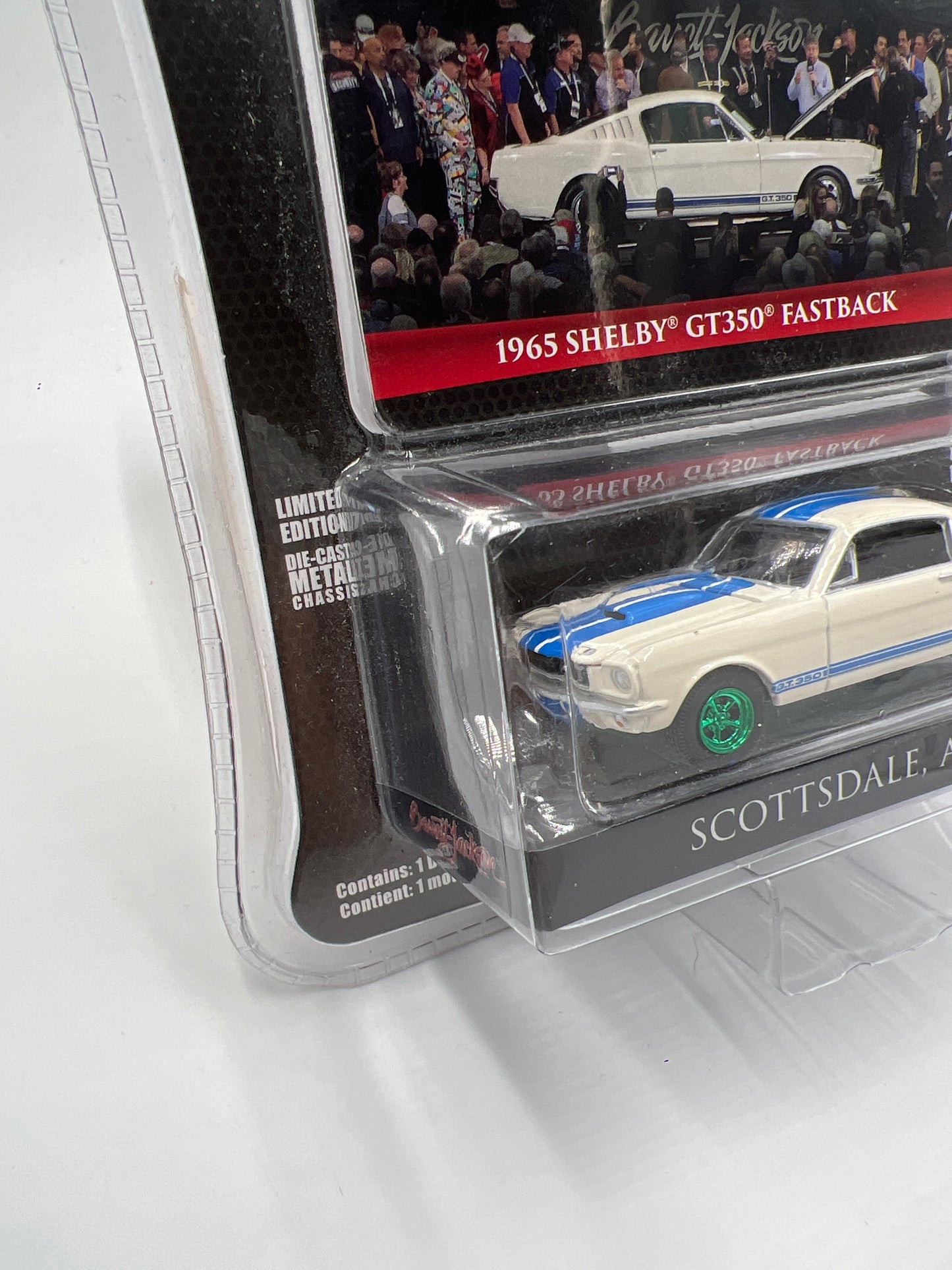 Greenlight Barrett Jackson Series 2 CHASE 1965 Shelby GT350 Fastback White