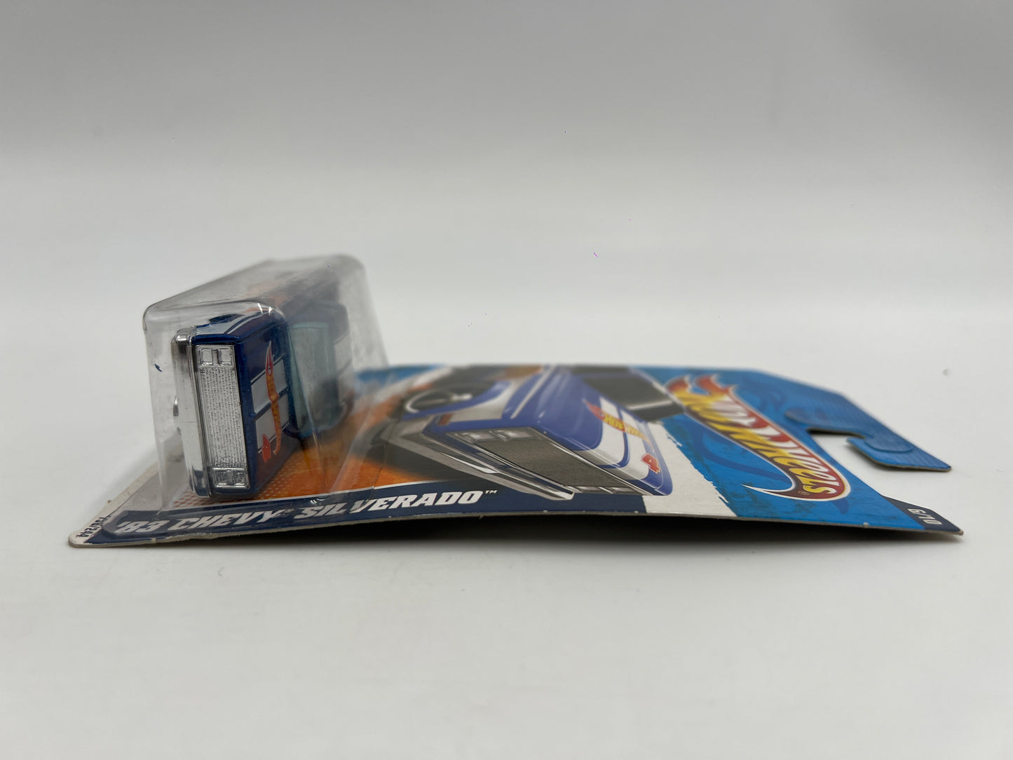 2011 Hot Wheels Racing #156 83 Chevy Silverado Blue W/Protector