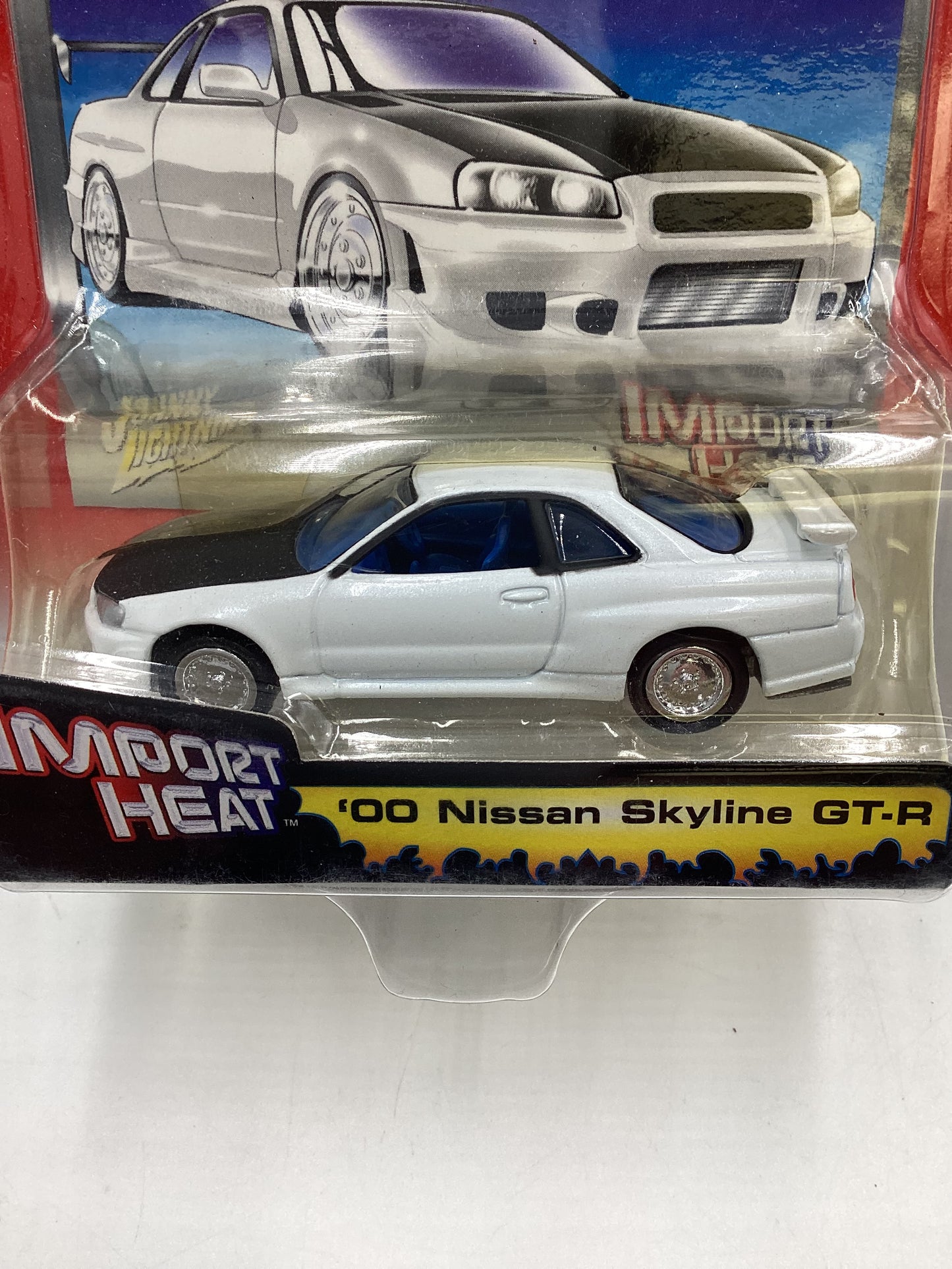 Johnny lightning Street freaks Imports Heat #30 00 Nissan Skyline GT-R