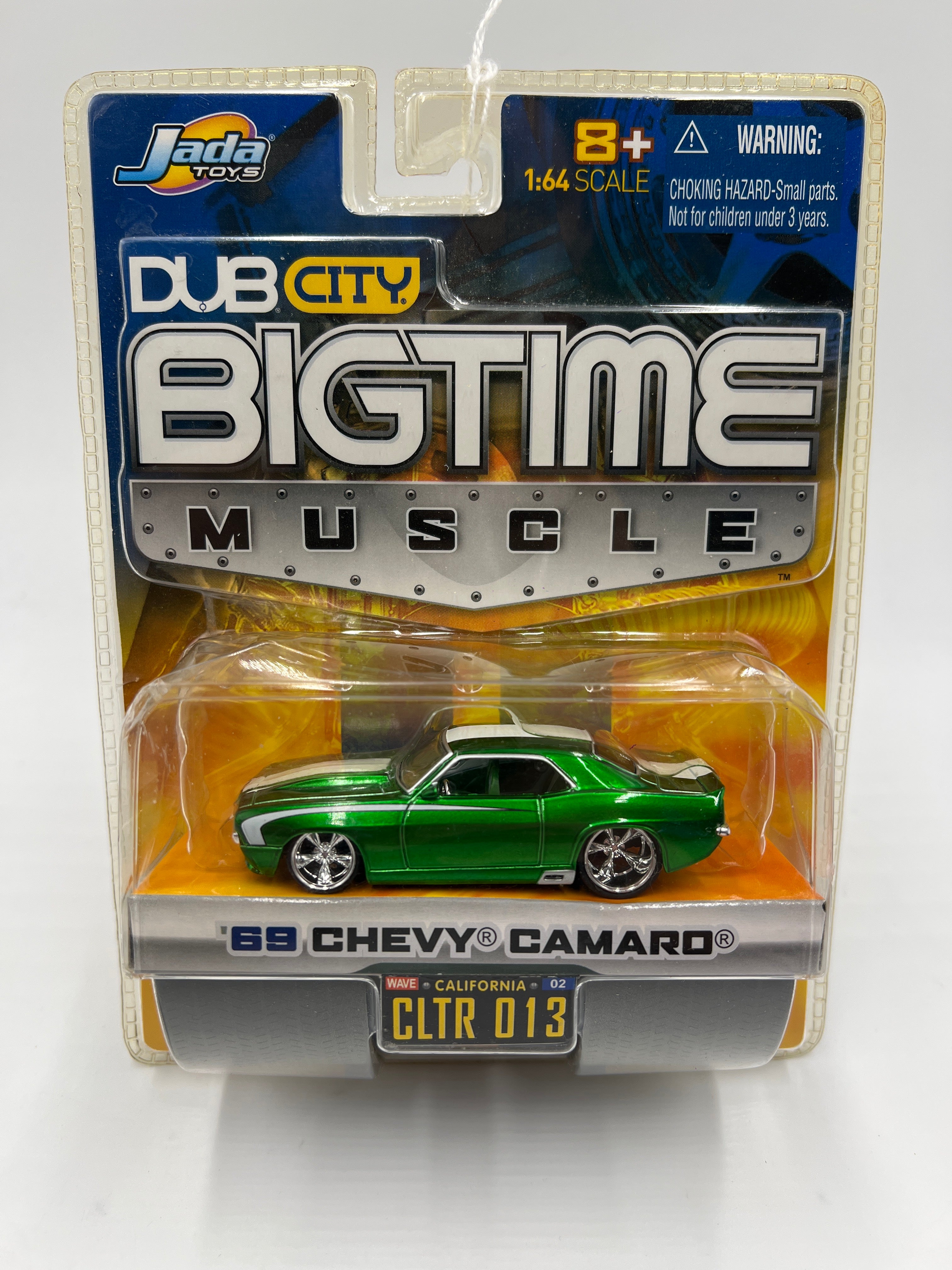 Jada Dub City Big Time Muscle #13 69 Chevy Camaro Green 184D