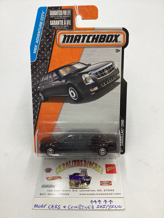 Matchbox MBX Adventure city #5 Cadillac One Black 60A