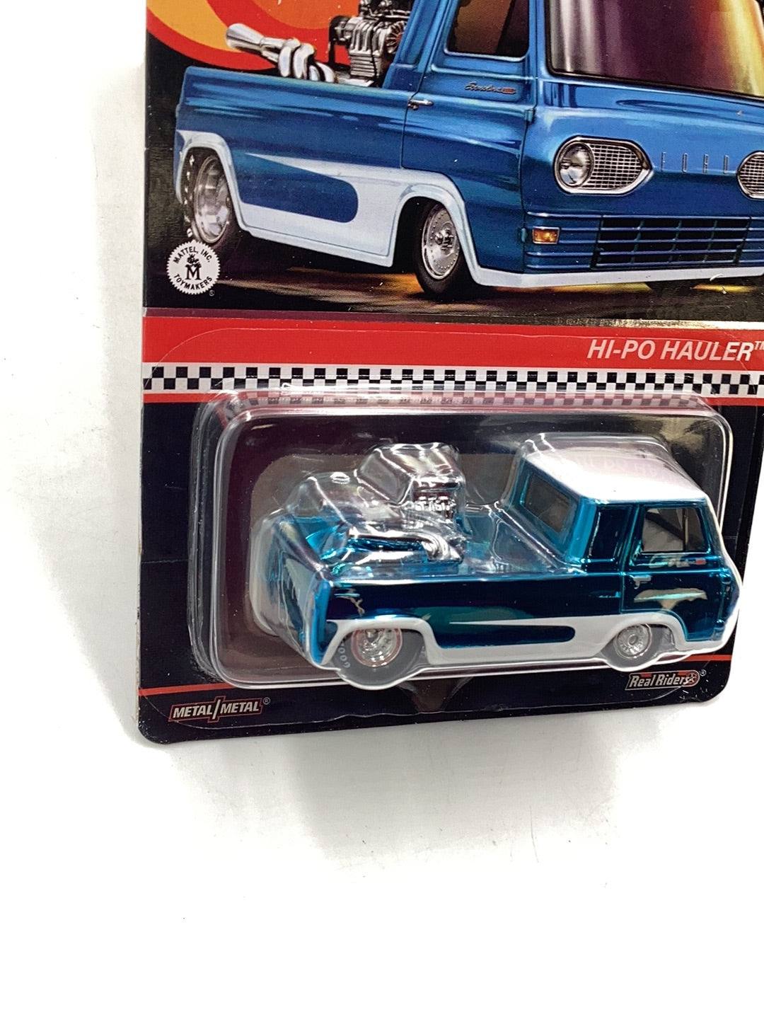 hot wheels redline club RLC Hi-Po Hauler blue real riders 23889/30000 with protector