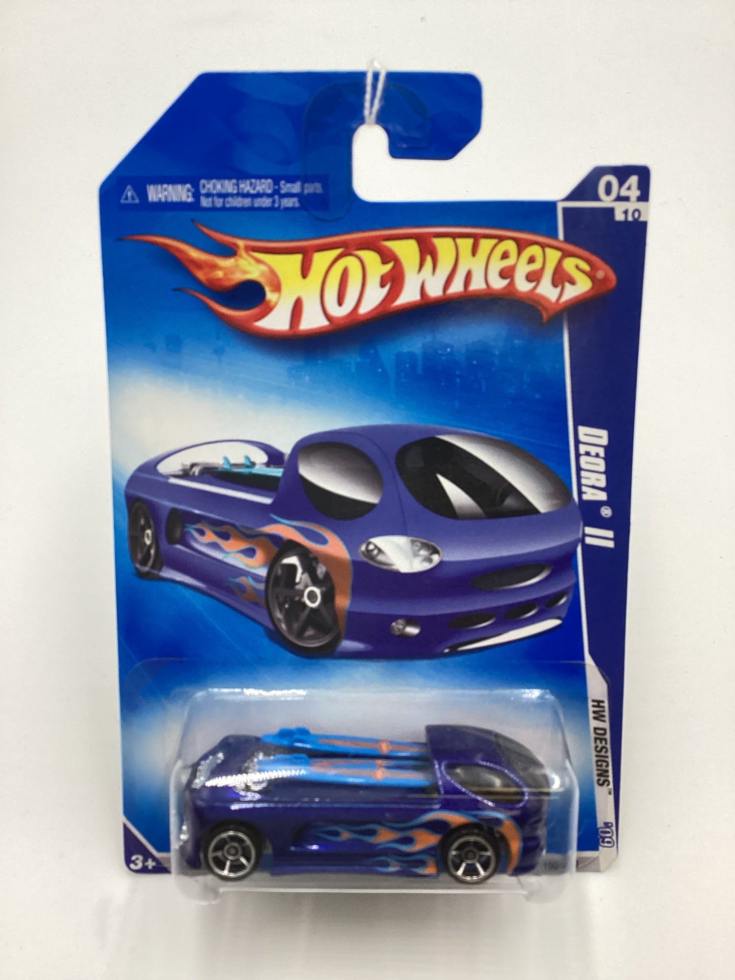 2009 Hot Wheels #100 Deora II Blue 113A