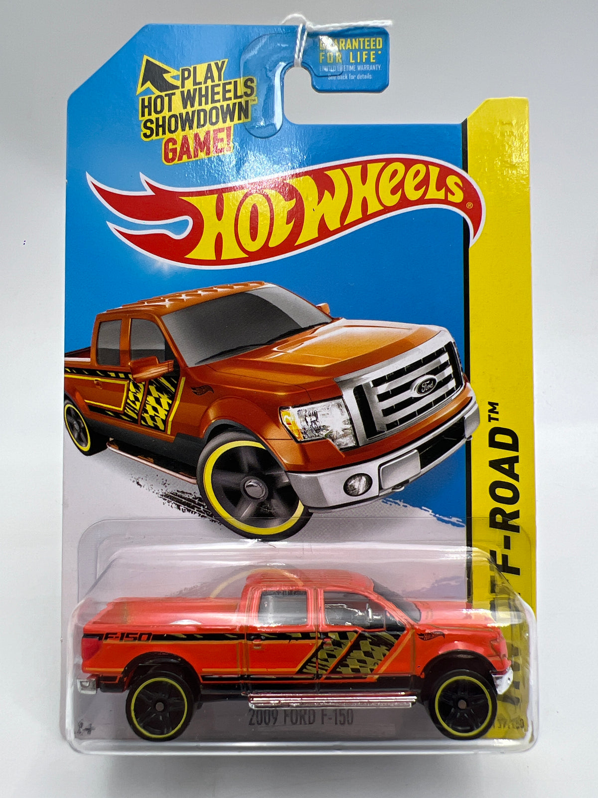 2014 Hot Wheels #137 2009 Ford F-150 Orange