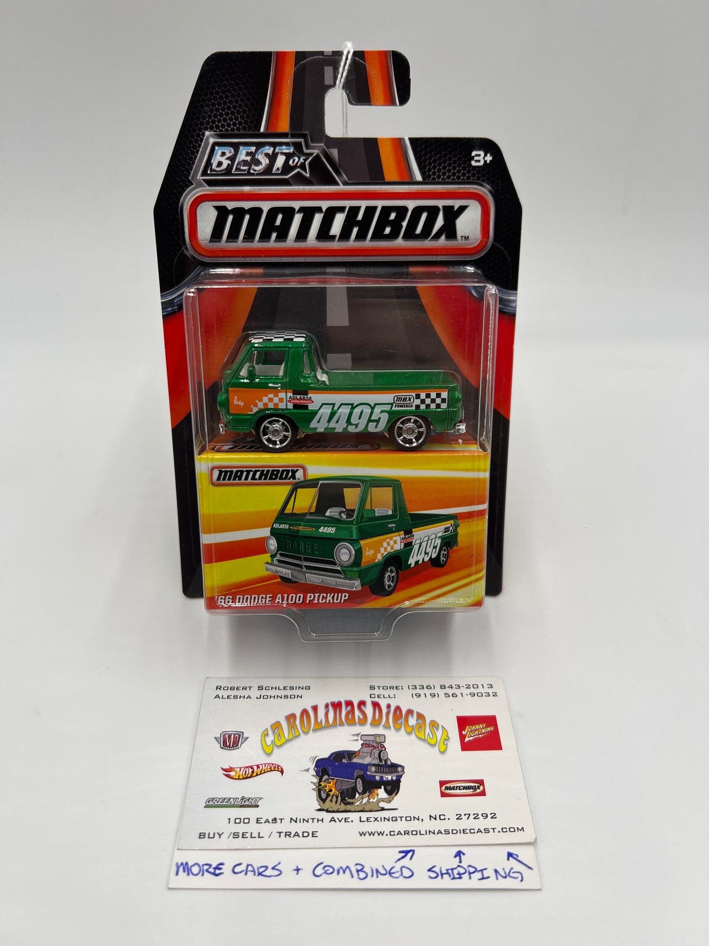 Matchbox Best of Matchbox Series 1 66 Dodge A100 Pickup Green 168J