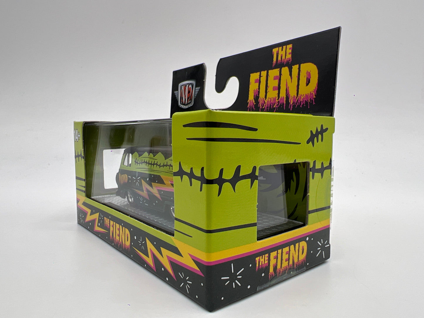 2025 M2 Machines Walmart Exclusive Halloween The Fiend 1965 Ford Econoline Van WMTS21