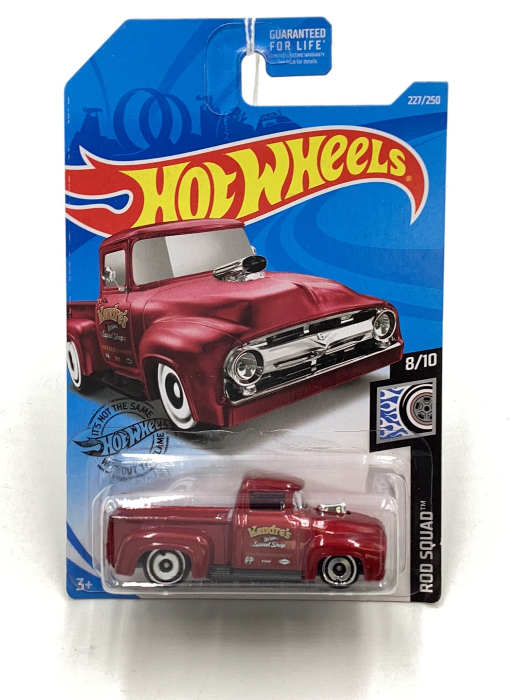 2019 Hot Wheels #227 Custom 56 Ford Truck Kroger Exclusive 158D