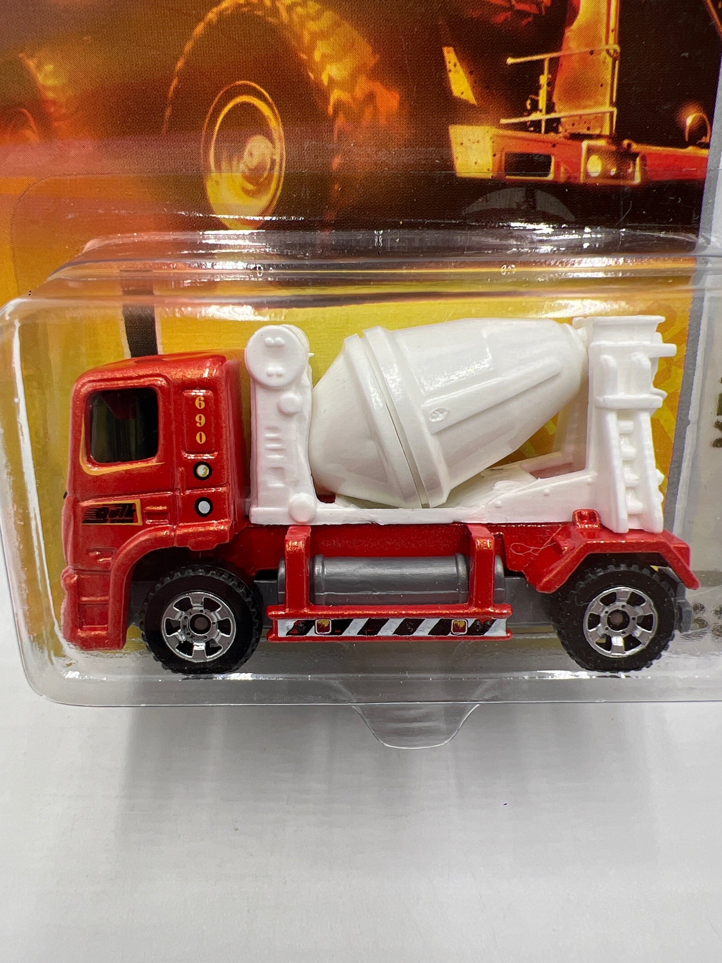 Matchbox Construction #62 MBX Mixer Orange 216Q