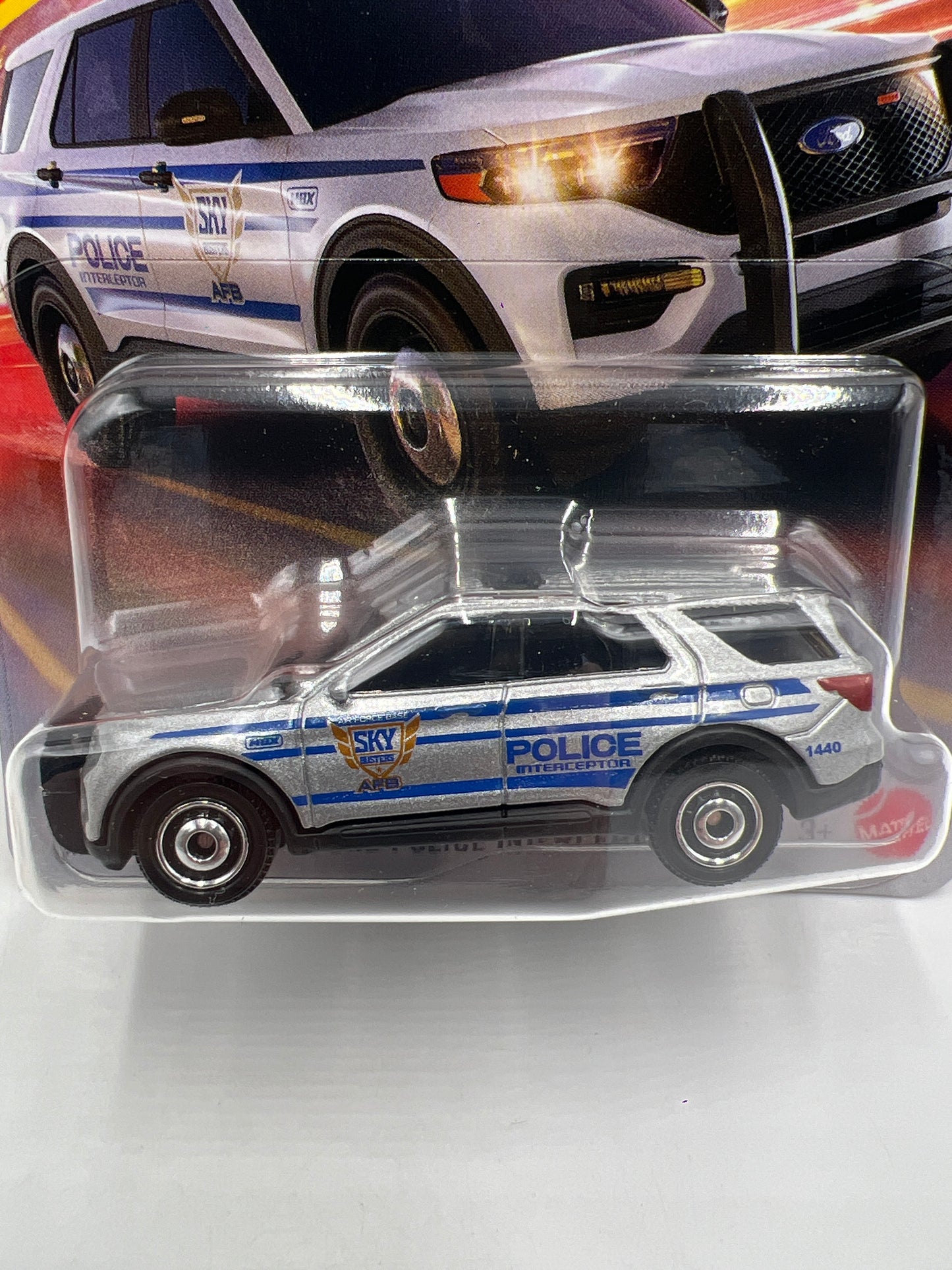 2026 Matchbox #28 Ford Police Interceptor Silver