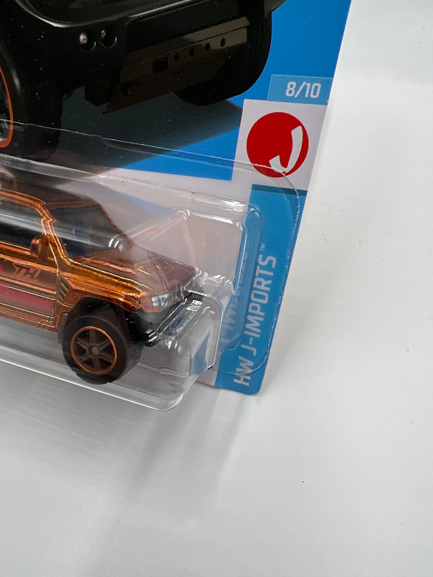 2024 Hot Wheels Super Treasure Hunt #169 Mitsubishi Pajero Evolution Orange W/Protector
