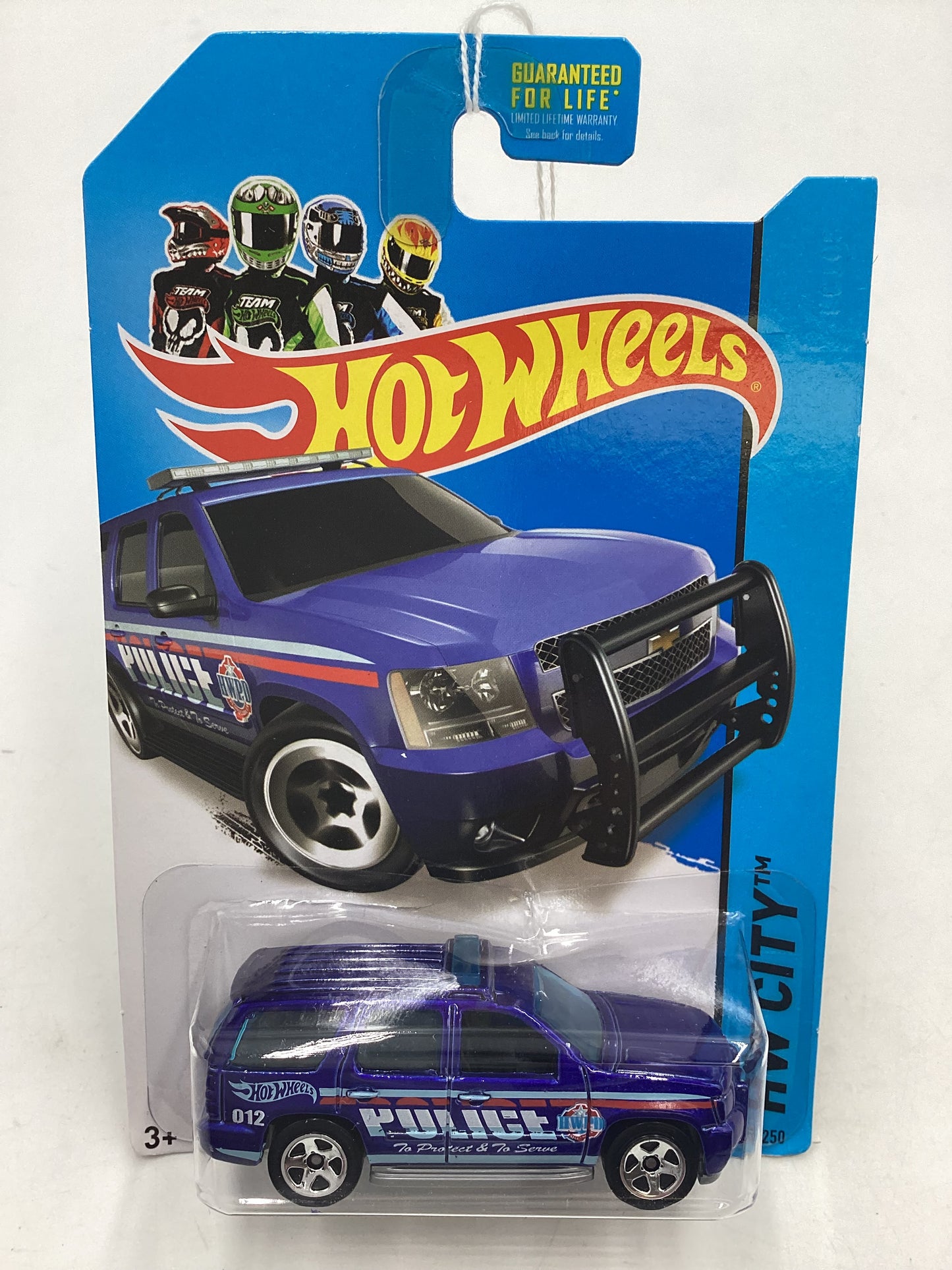 2014 HW City #44 Chevy Tahoe Blue 8H