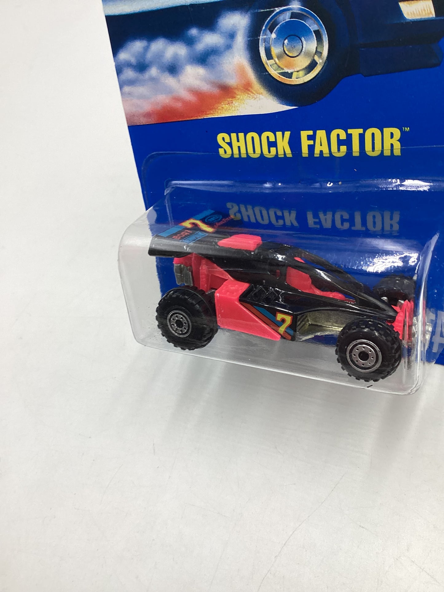 Hot Wheels Blue Card Collector No. 141 Shock Factor CT Wheels 240H