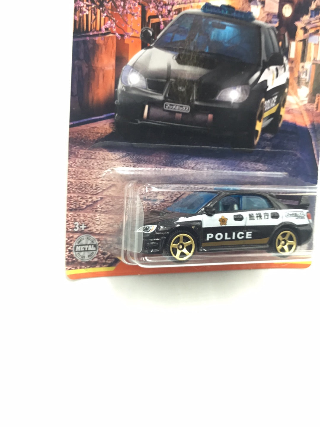 2021 Matchbox Japan Origins #5 Subaru Impreza Police 159D