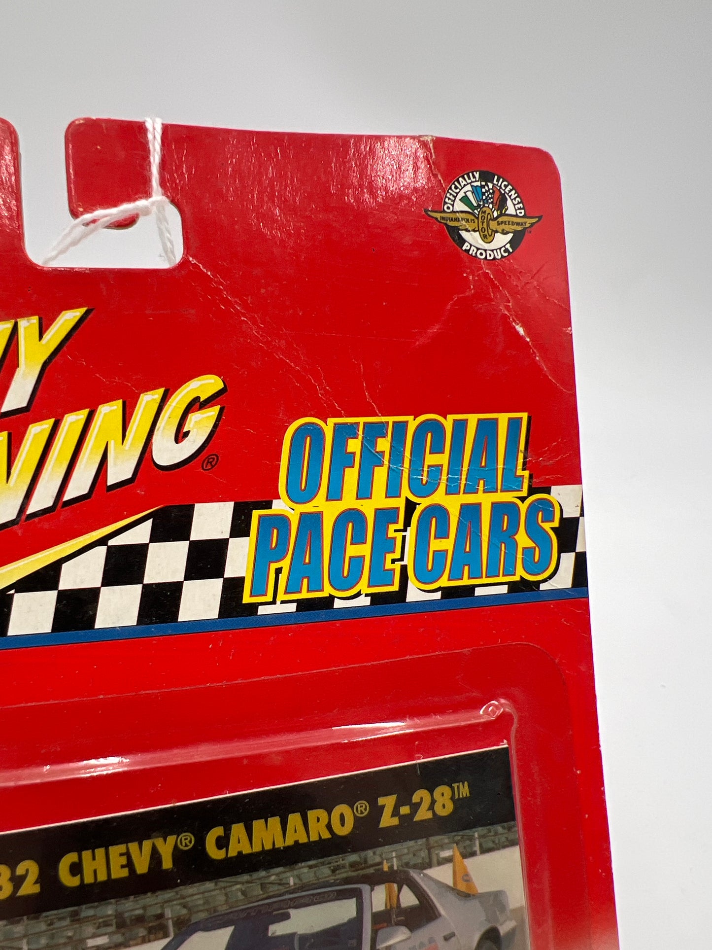 Johnny Lightning Official Pace Cars 1982 Chevy Camaro Z-28 Silver *Veins* 221G