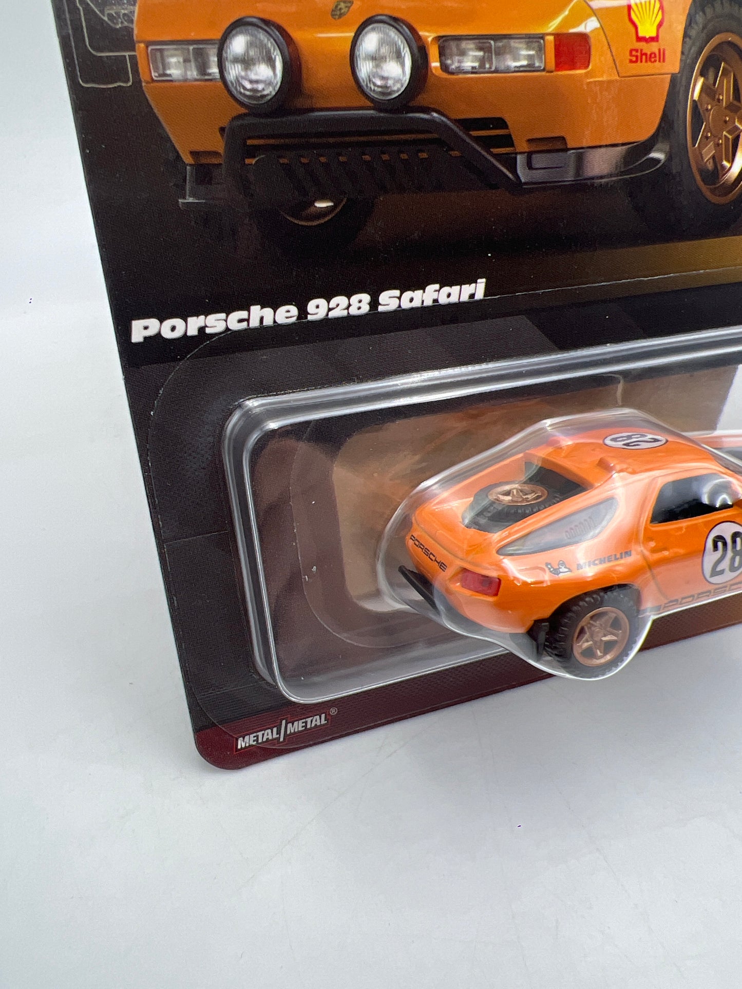 Hot Wheels RLC Elite 64 #7 Porsche 928 Safari Orange W/Protector