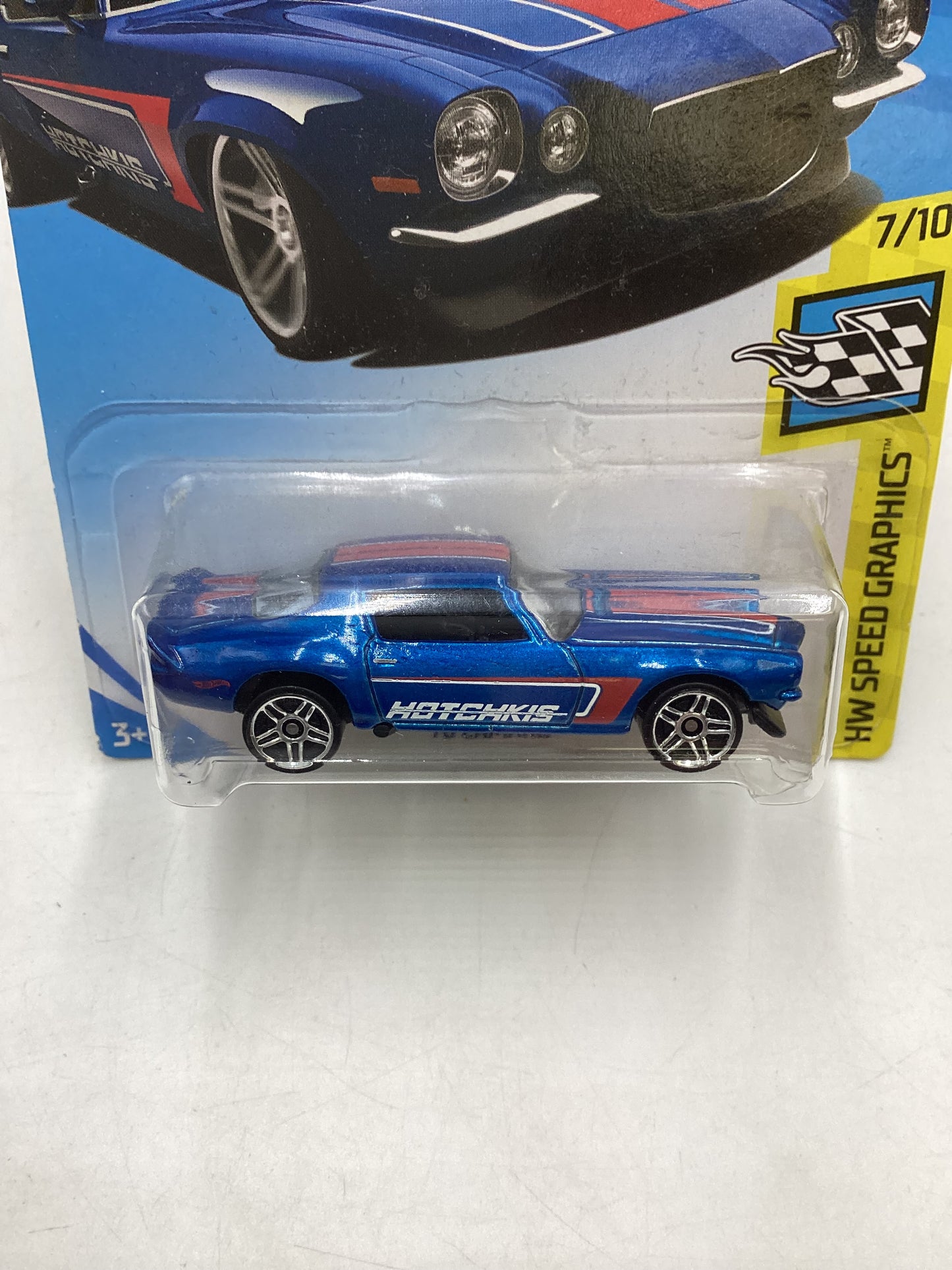 2018 Hot Wheels #153 Blue 70 Camaro 17F