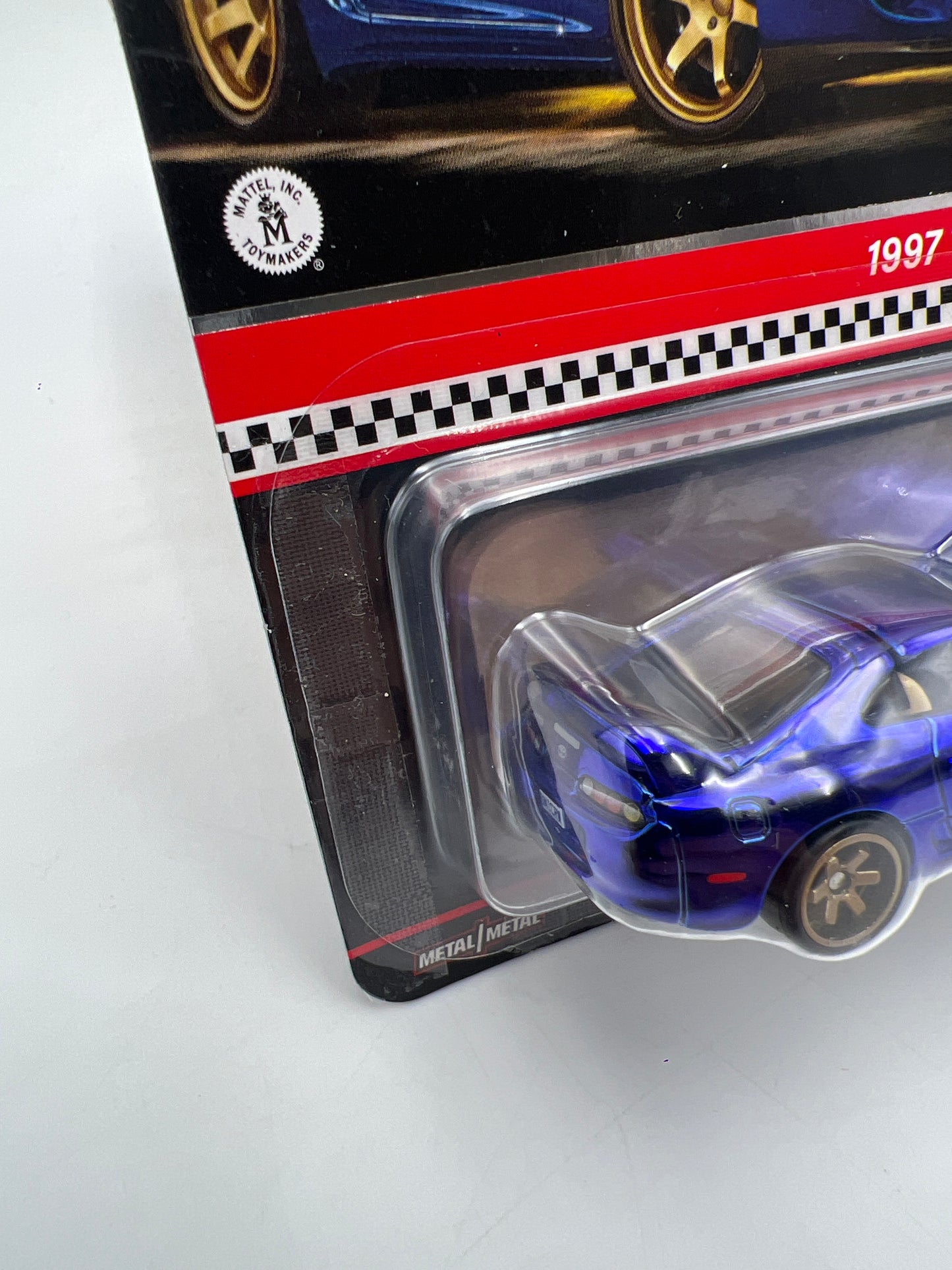 2024 Hot Wheels RLC 1997 Toyota Supra Blue W/Protector Taped Blister