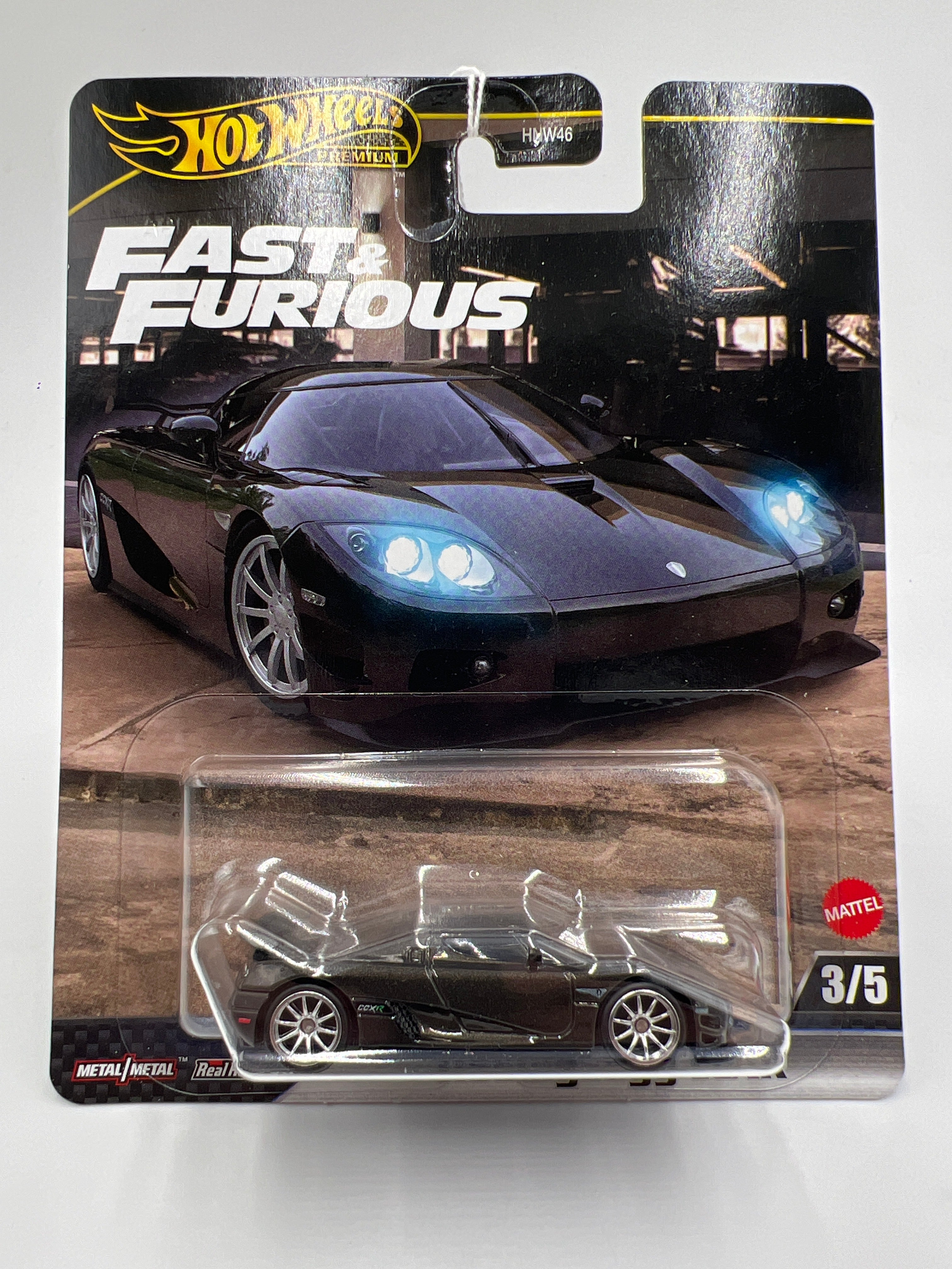 2025 Hot Wheels Premium Fast & Furious #3 Koenigsegg CCXR 246K