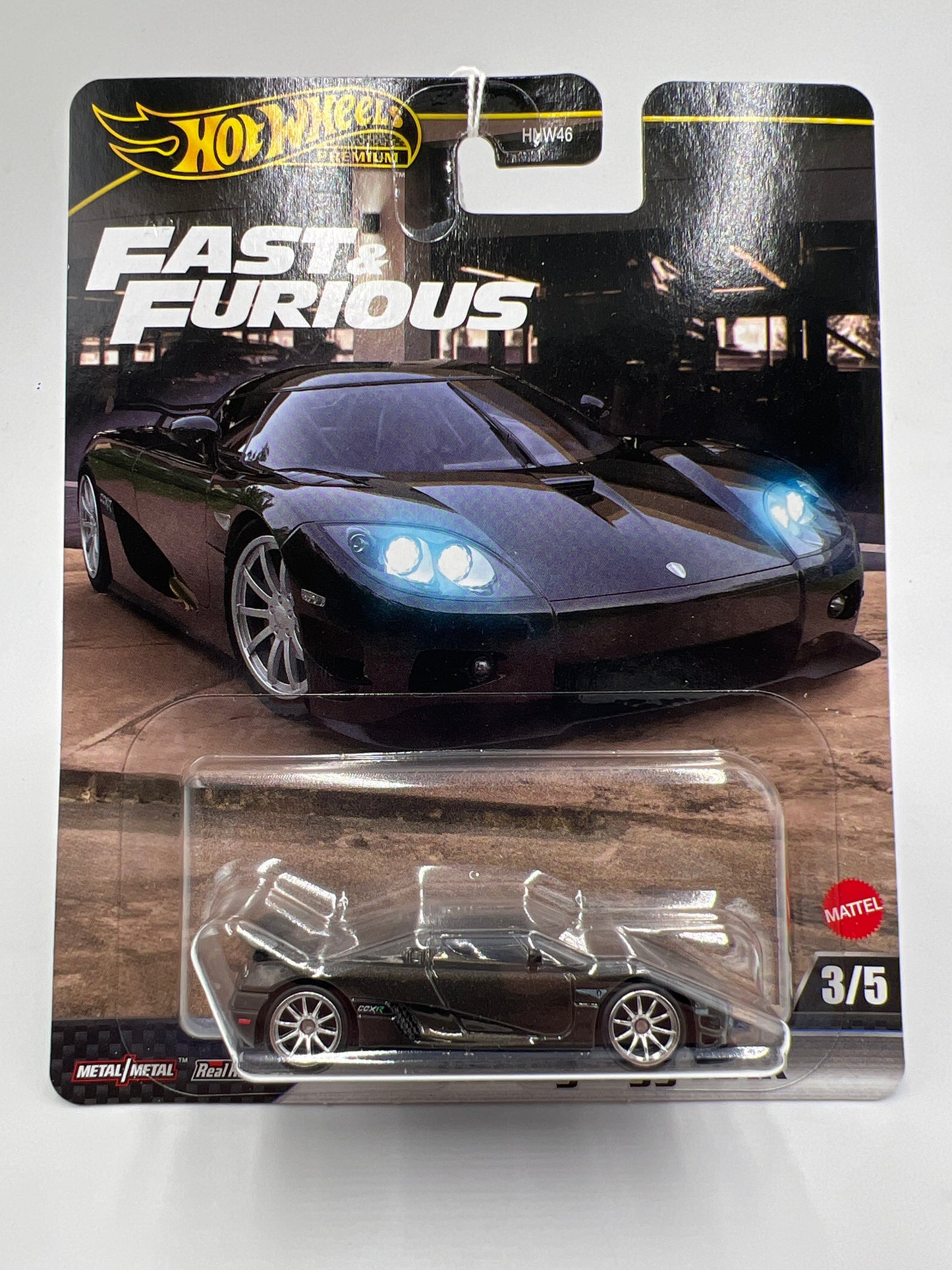 2025 Hot Wheels Premium Fast & Furious #3 Koenigsegg CCXR 246K