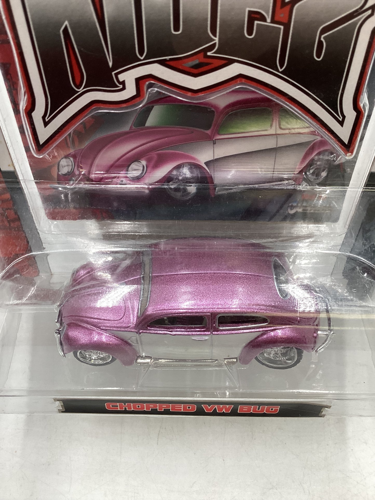 2006 Maisto Urban Diecast Collection Ridez Chopped VW Bug Purple 219A