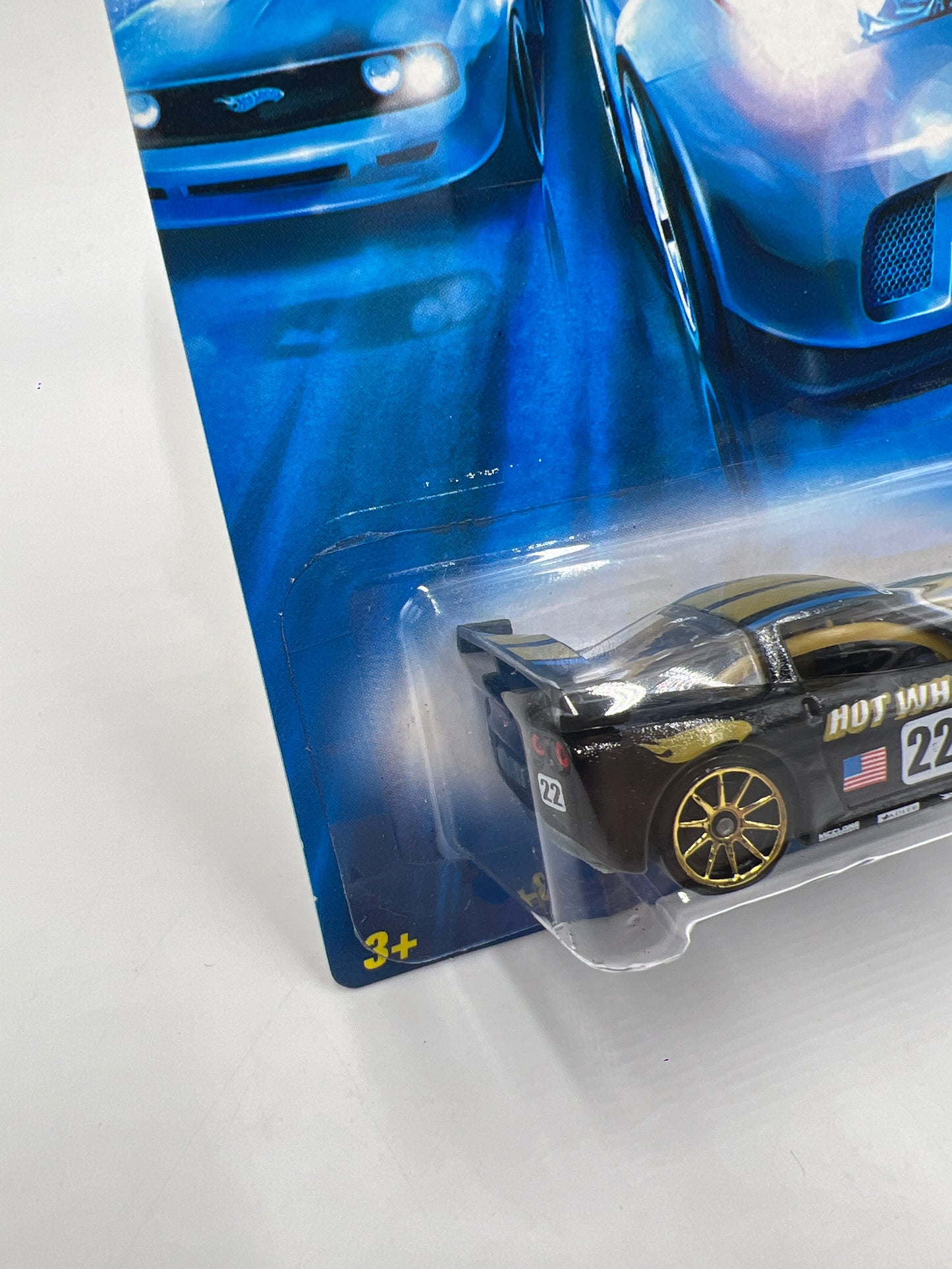 2007 Hot Wheels Treasure Hunt #124 Corvette C6R Black