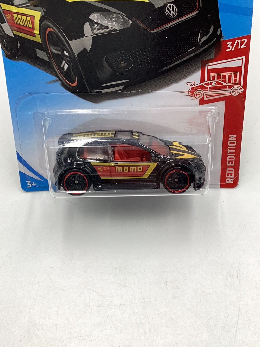 2019 Hot Wheels Factory Sealed Red Edition Volkswagen Golf GTI 19/250 150G