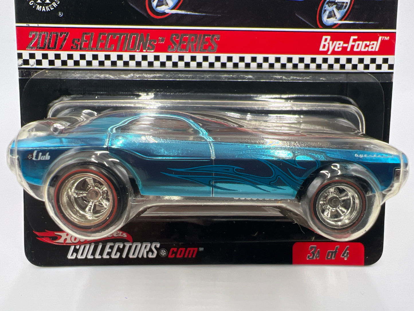 2007 Hot Wheels RLC sELECTIONs Series #3A Bye-Focal Blue 7417/7716 W/Protector