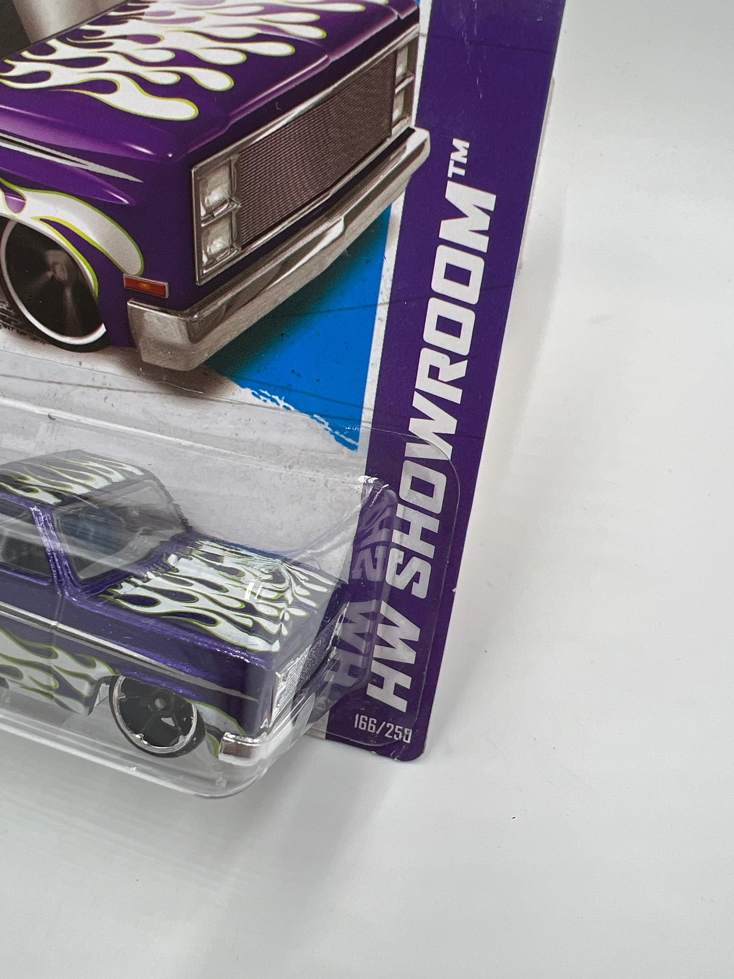 2013 Hot Wheels #166 83 Chevy Silverado Purple W/Protector