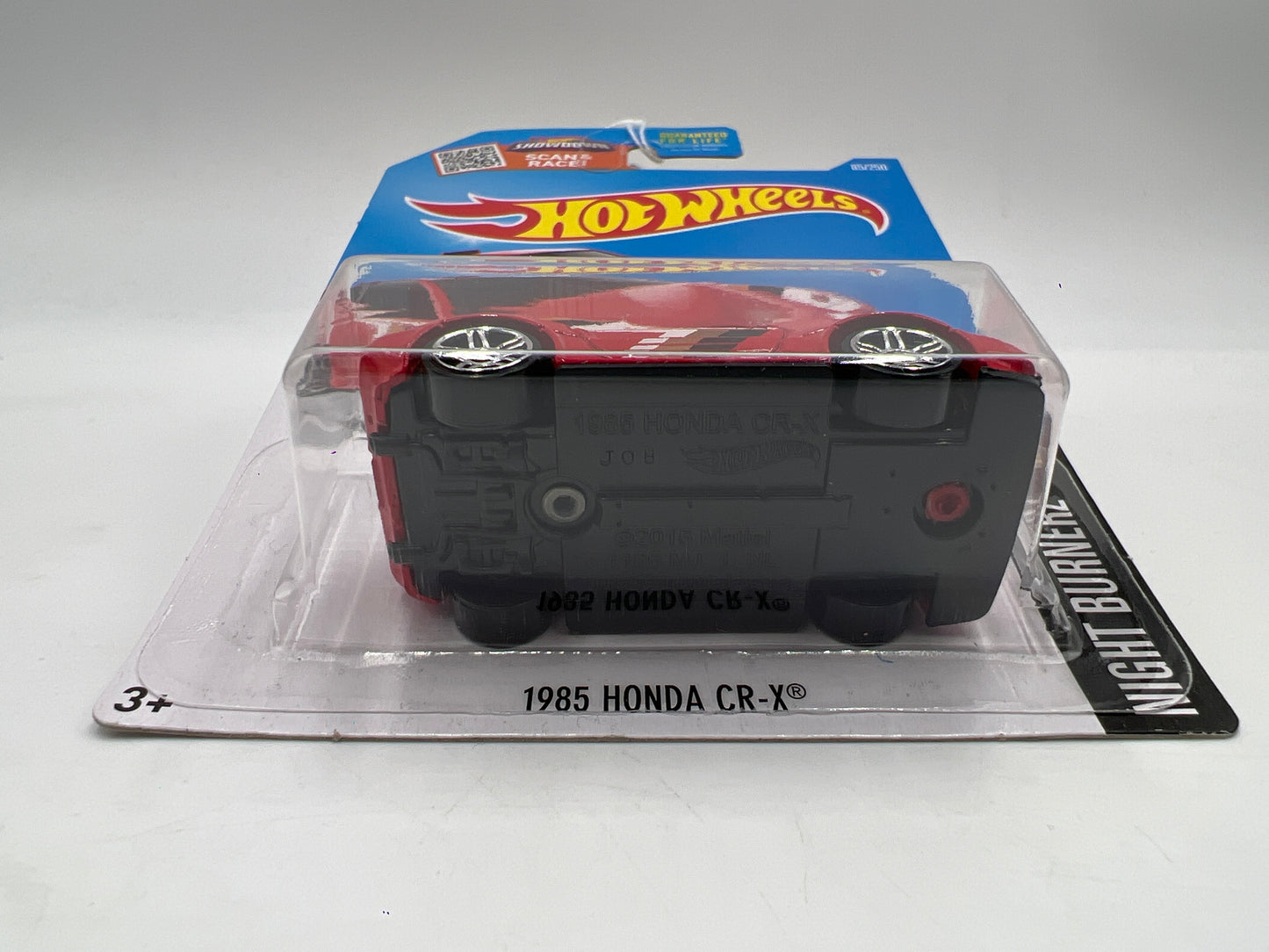 2016 Hot Wheels Night Burnerz #85 1985 Honda CR-X Red 77D