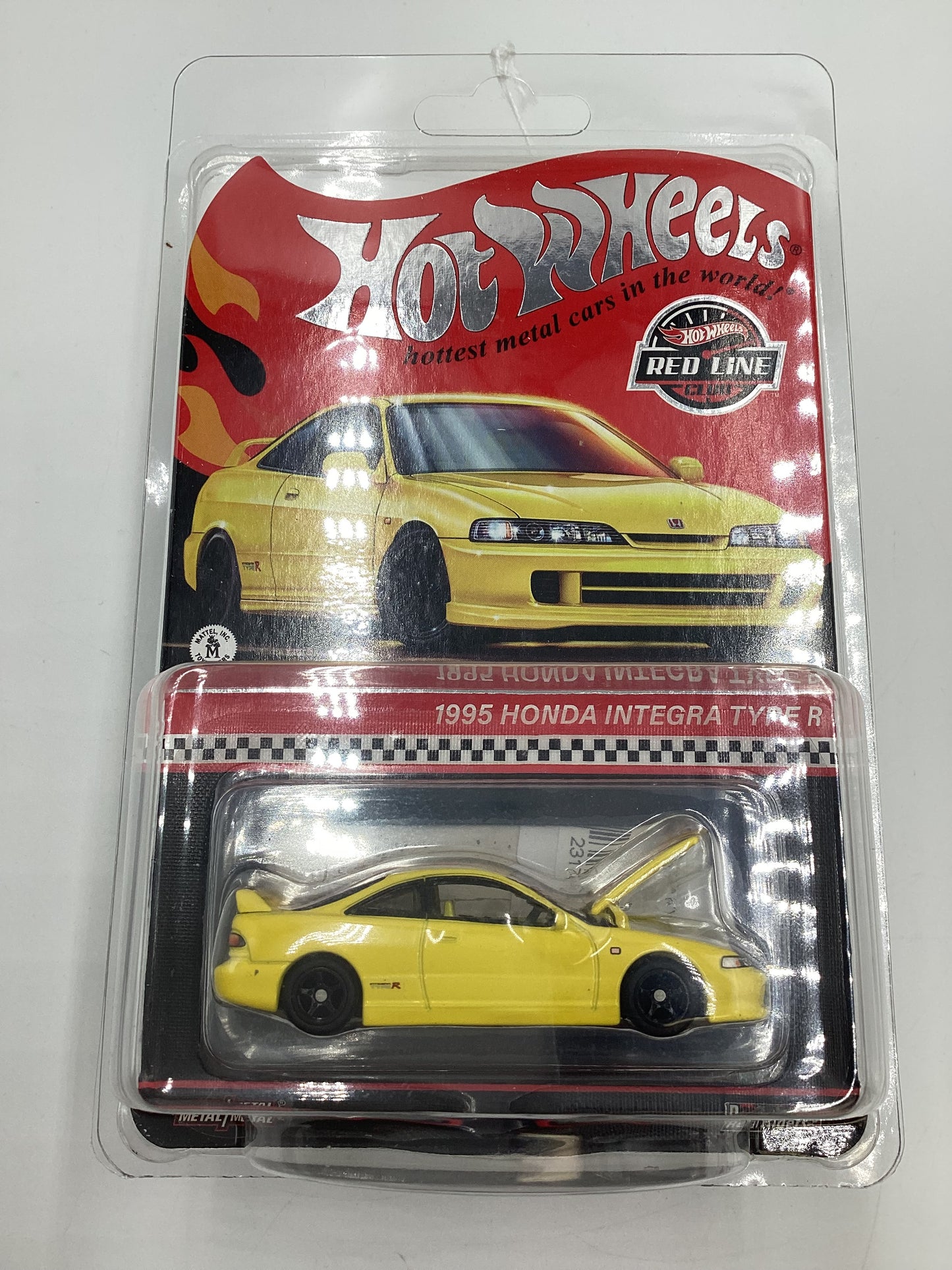 2024 Hot Wheels RLC 1995 Honda Integra Type R Yellow W/ protector