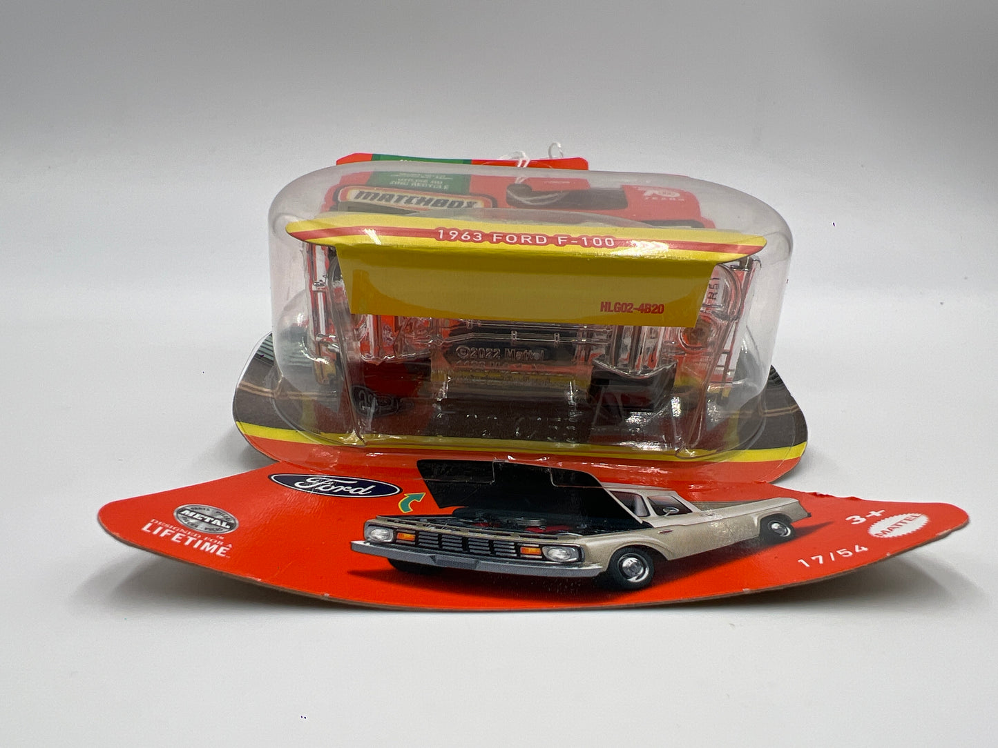 Matchbox Moving Parts #17 1963 Ford F-100 Card Not Perfect See Pics 165C