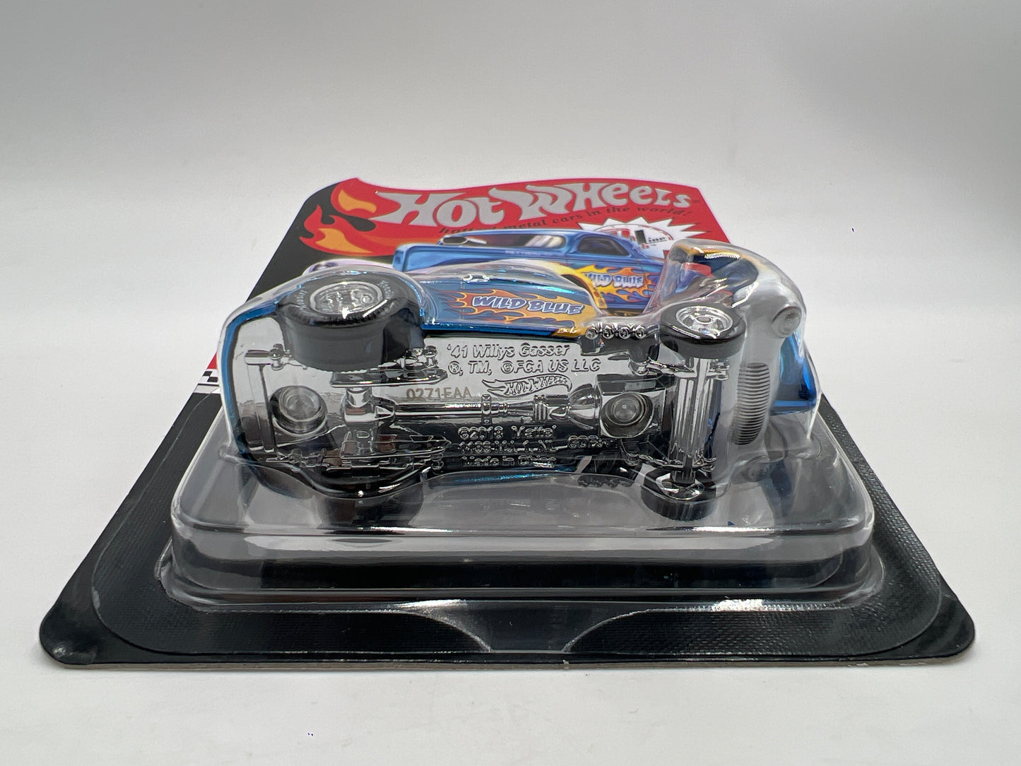 2020 Hot Wheels RLC sELECTIONs Series 41 Willys Gasser Blue W/Protector