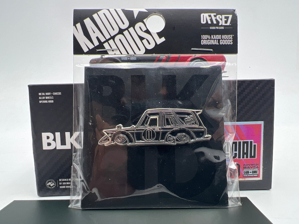 Mini GT x Kaido House BLKLTD 58/100 #38 Sub Special Datsun 510 Wagon Advan W/Pin VHTF