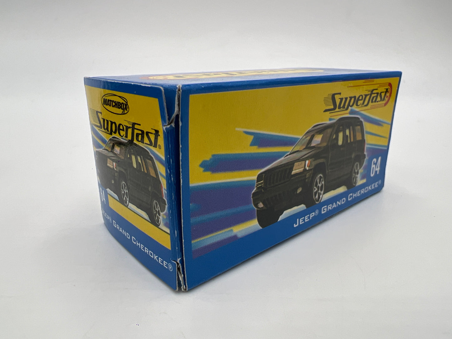 Matchbox 1/64 Superfast #64 Jeep Grand Cherokee Gray Loose