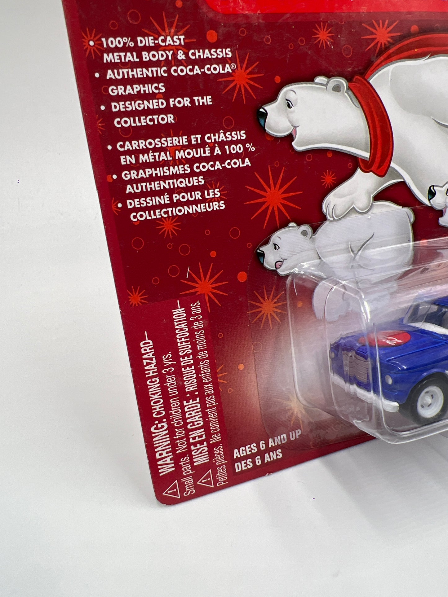 Johnny Lightning White Lightning Chase Coca Cola #6 1962 Studebaker Pickup Truck Blue W/Protector